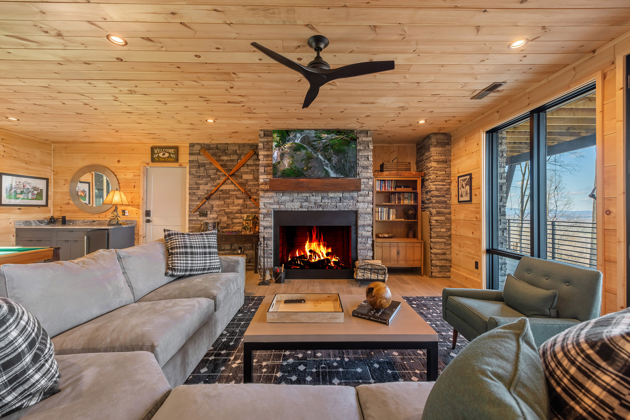  Contemporary Architectural Estate Overlooking Blue Ridge Lake - 物件實景