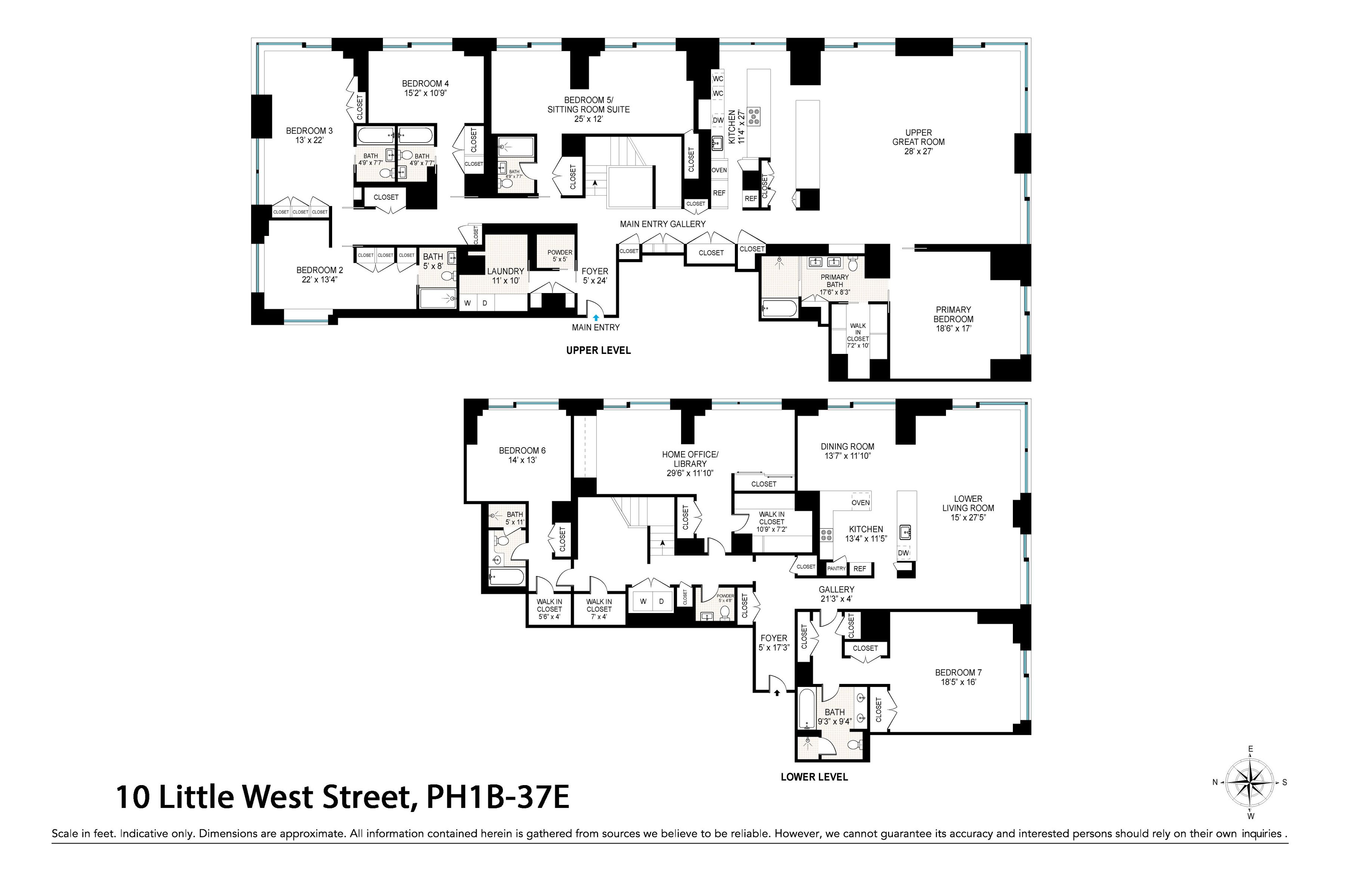  Downtown Penthouse Duplex with Panoramic Views - 物件實景