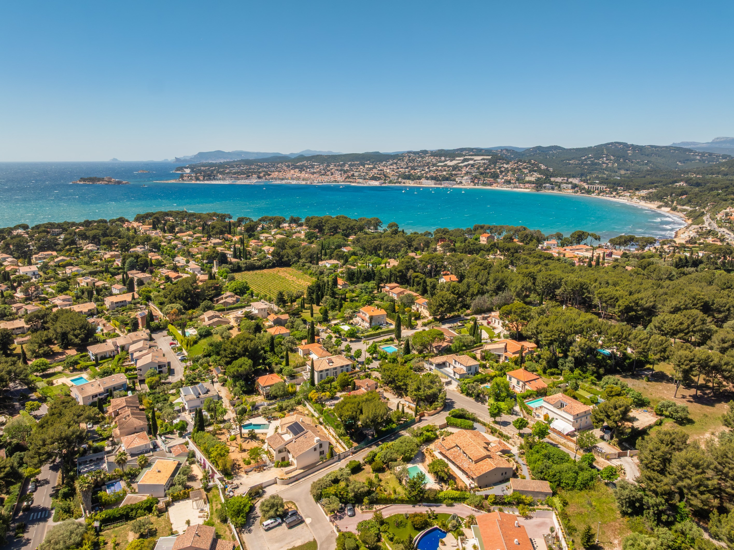  Sanary-sur-Mer, Beaucours – Building plot in a gated estate, walking distance t… - 物件實景