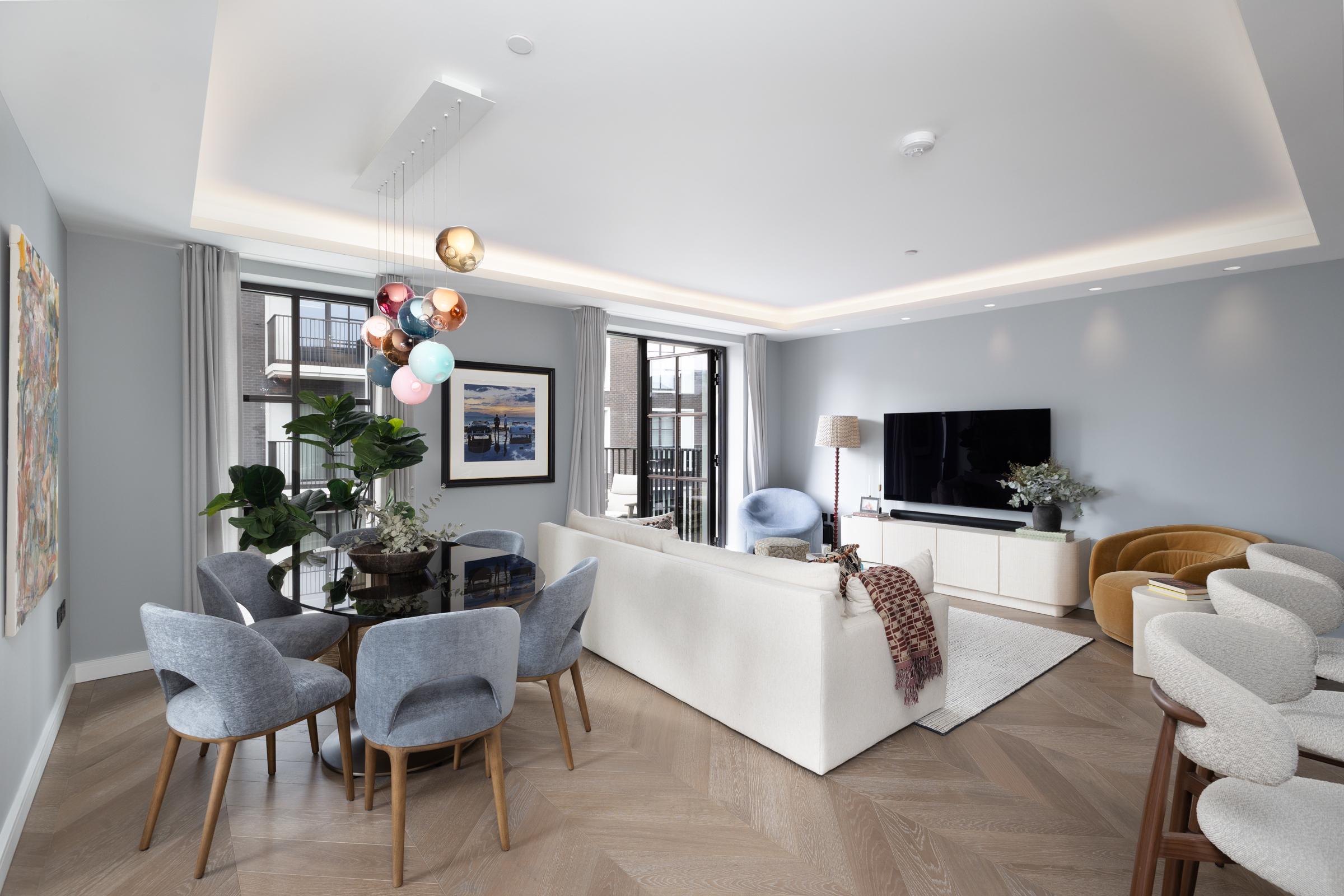  A Contemporary Three-Bedroom Apartment in Fitzrovia - 物件實景