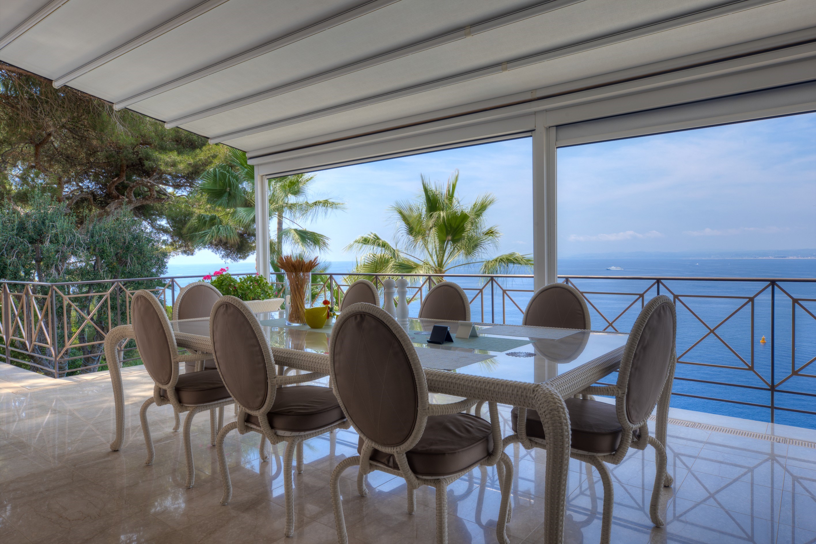  Waterfront luxury villa with panoramic sea views in Saint-Jean-Cap-Ferrat near … - 物件實景