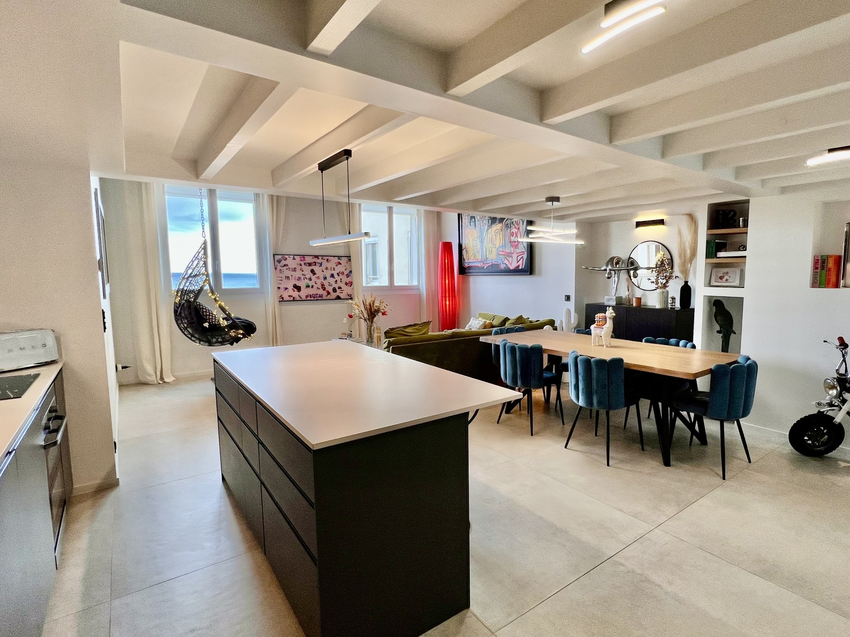  2-bedroom apartment with sea view in Sainte-Maxime, Gulf of Saint-Tropez - 物件實景