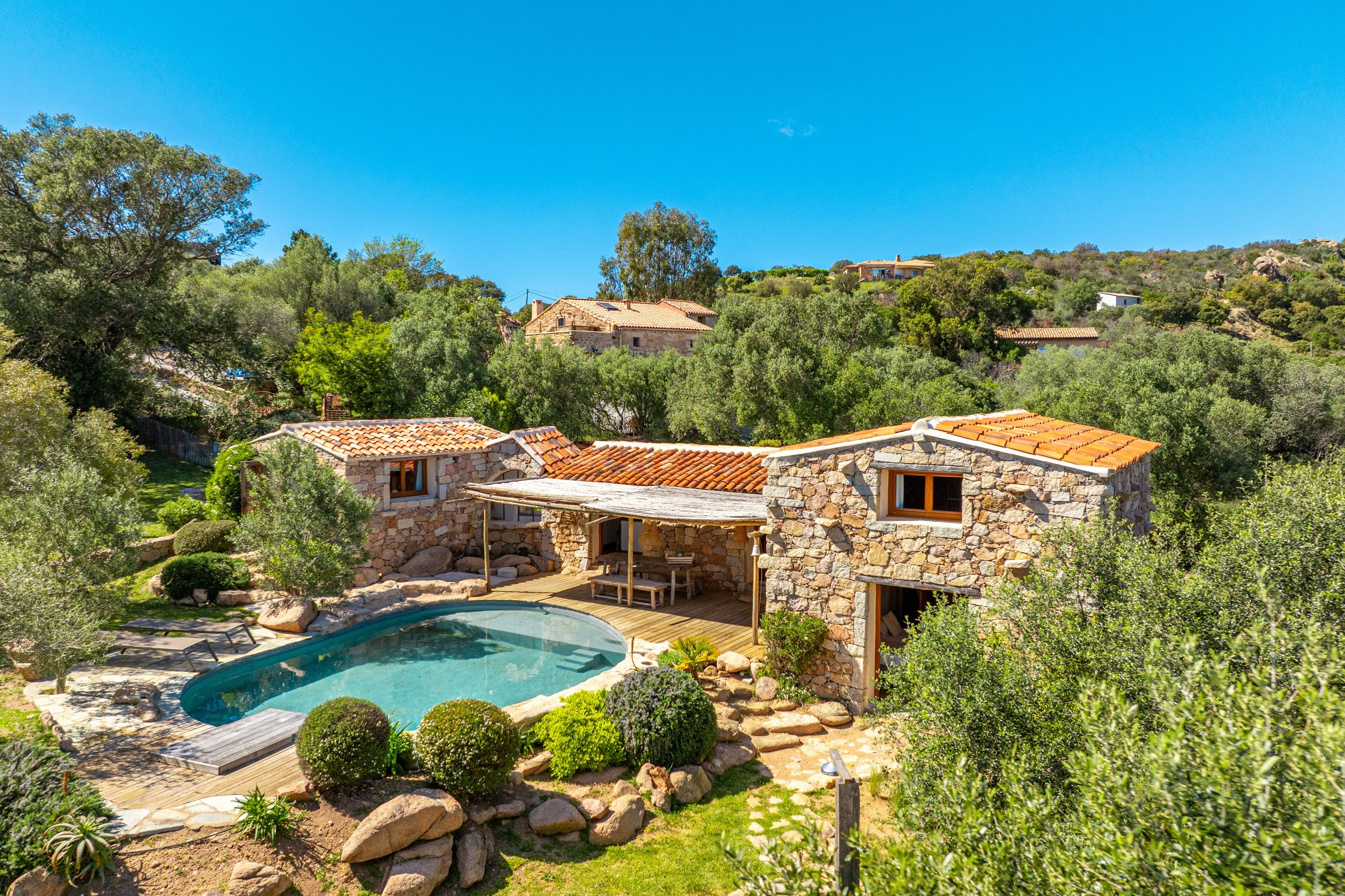  FOR SALE: CHARACTER PROPERTY – SEA VIEW – PALOMBAGGIA, PORTO-VECCHIO – CORSICA - 物件實景