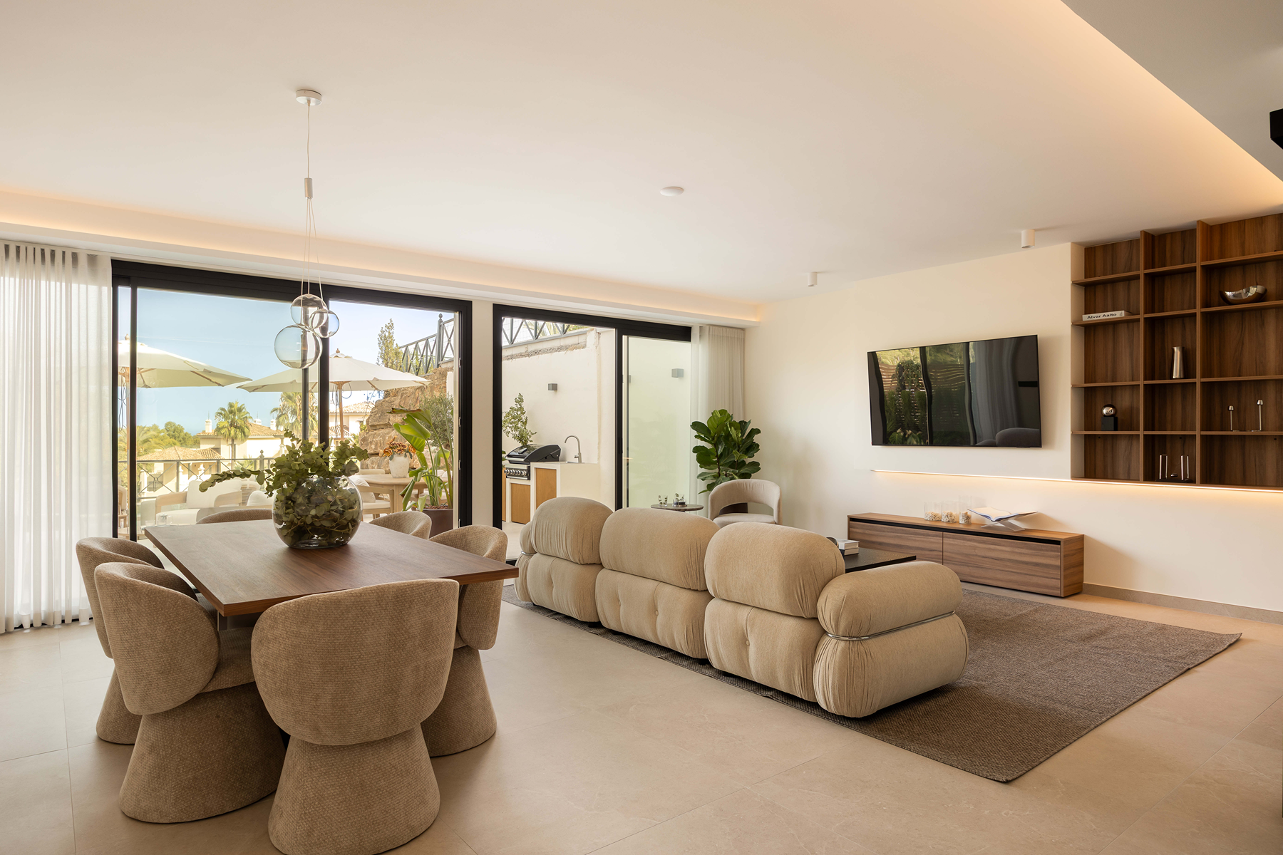  Renovated garden apartment with private pool in Nueva Andalucía - 物件實景