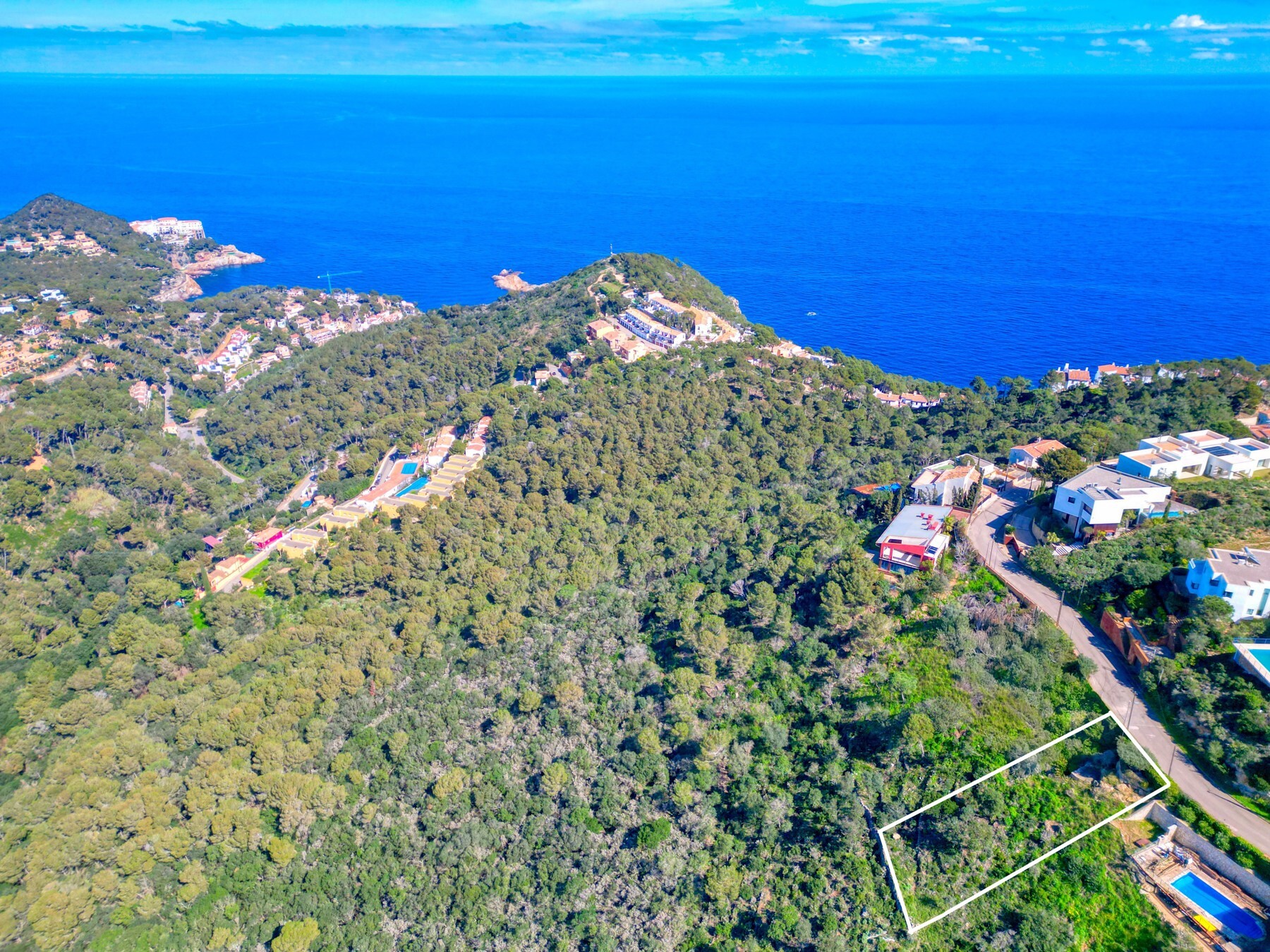  Building plot with sea views in Sa Tuna, Begur - Costa Brava - 物件實景