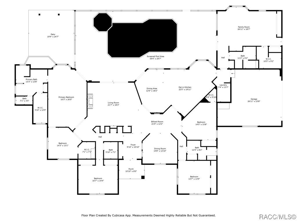 Homosassa, Florida, 34446, United States, 5 Bedrooms Bedrooms, ,4 BathroomsBathrooms,Residential,For Sale,1916240