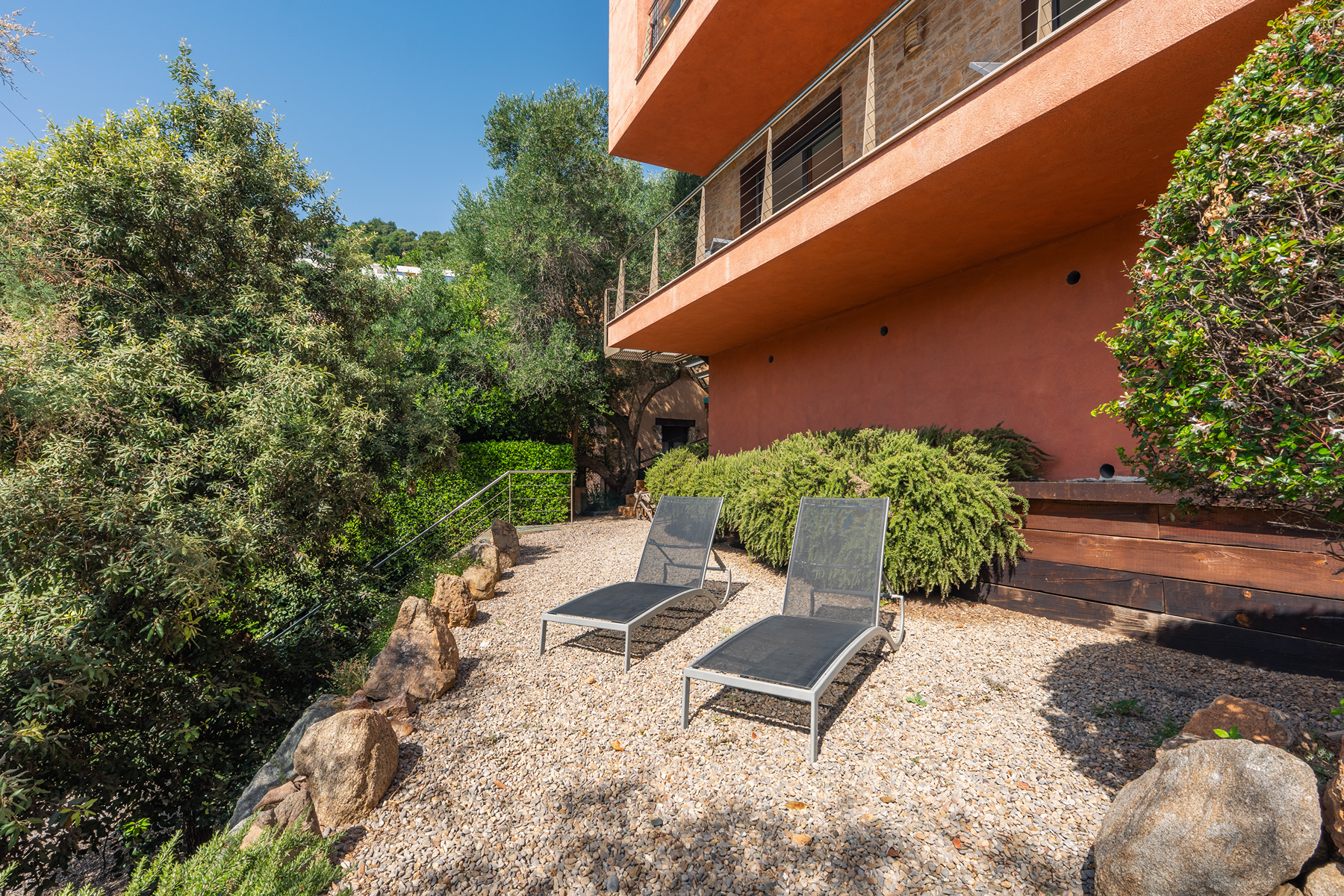  Corner townhouse with pool and sea views near Sa Riera, Begur - 物件實景