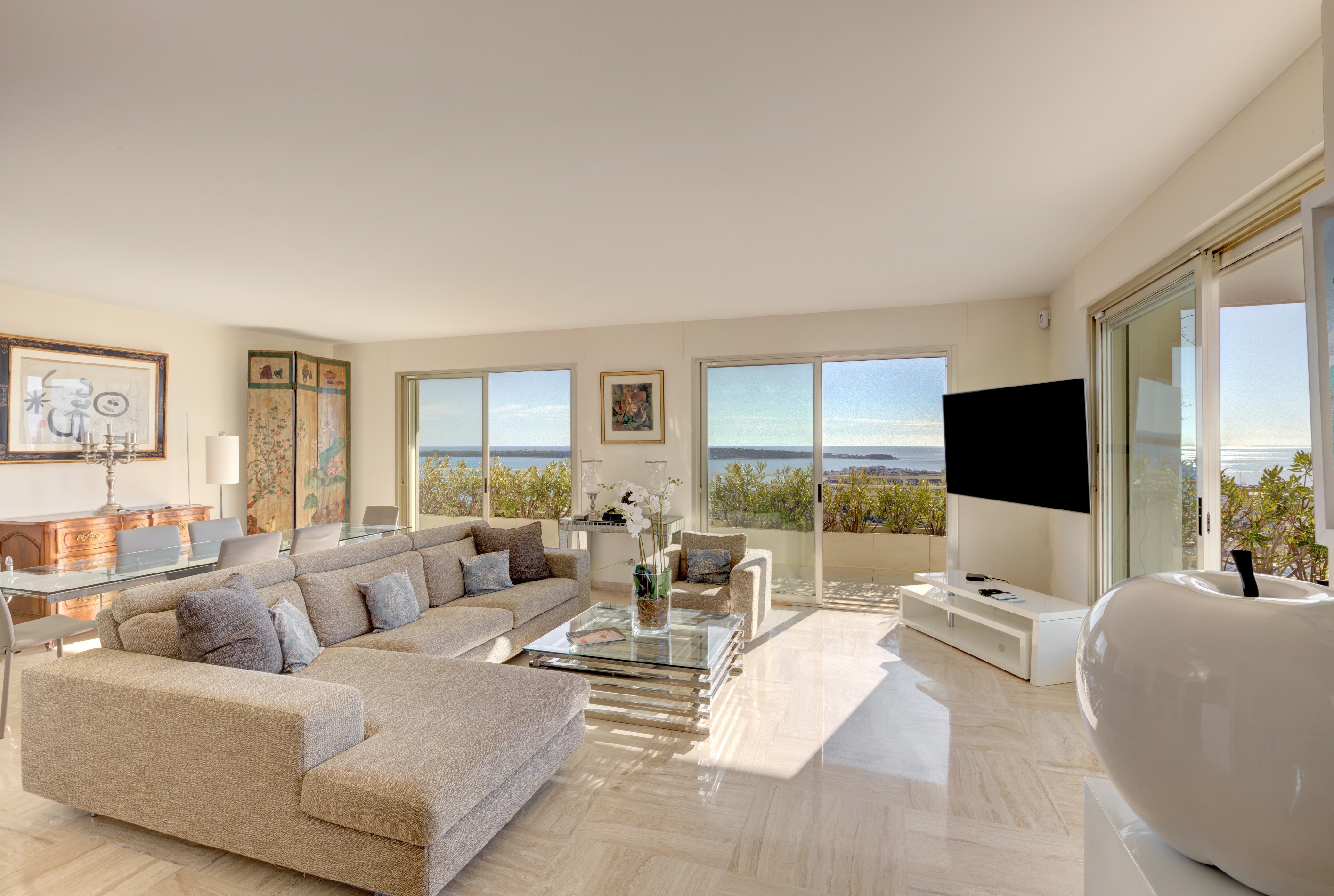  Cannes 4 bedroomed apartment, luxury amenities, panoramic sea view, exceptional… - 物件實景