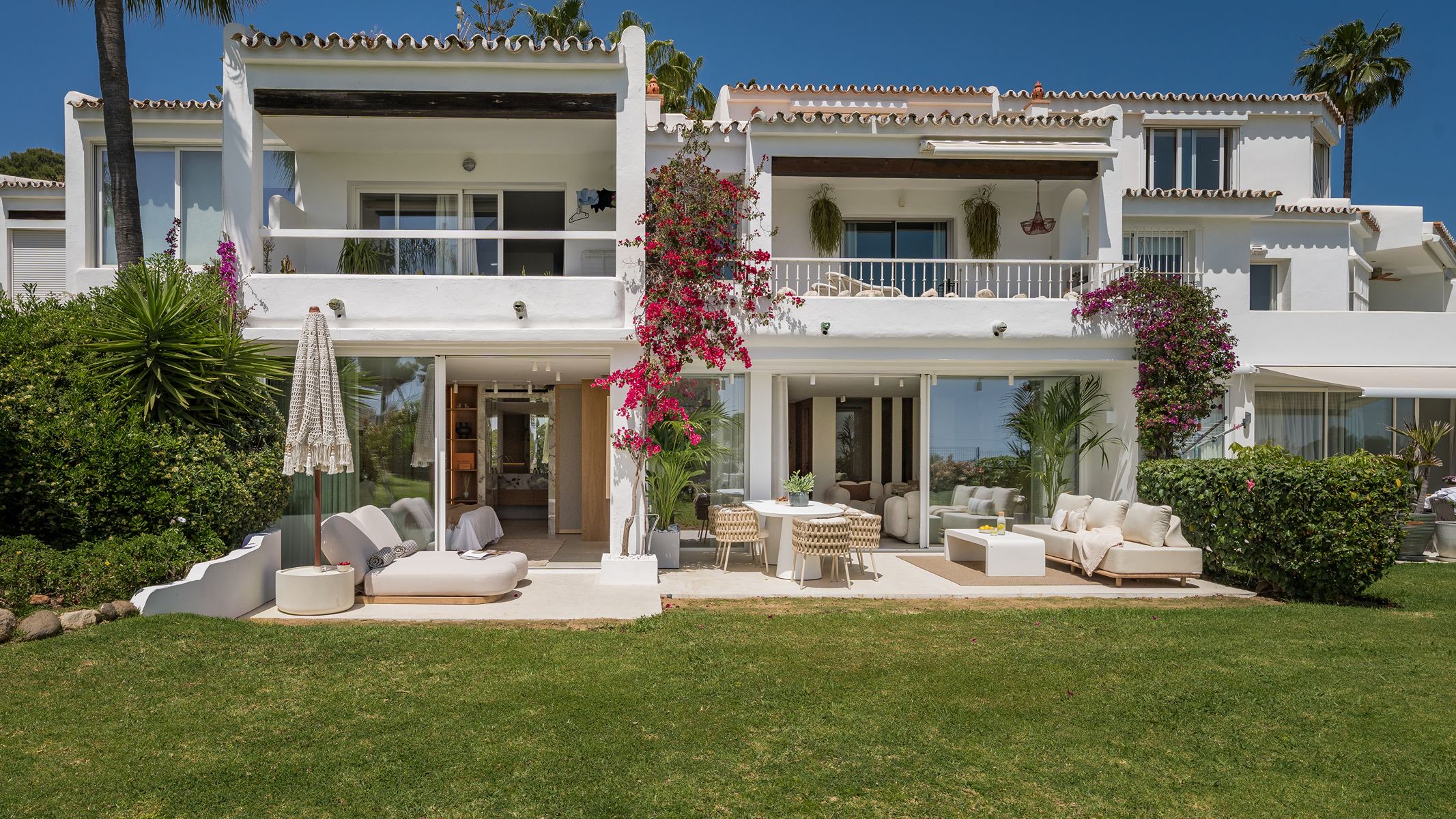  Apartment with garden on the front line of Aloha Golf, Nueva Andalucía - 物件實景