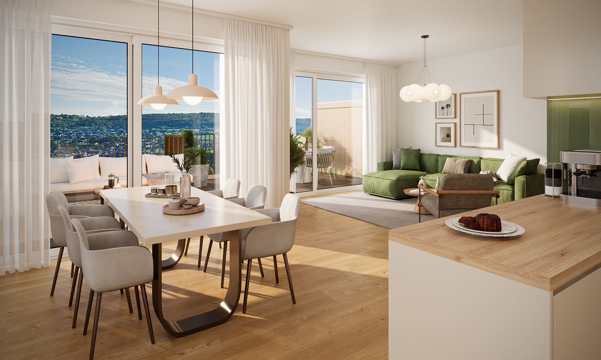  Luxurious penthouse apartment between city and nature - 物件實景