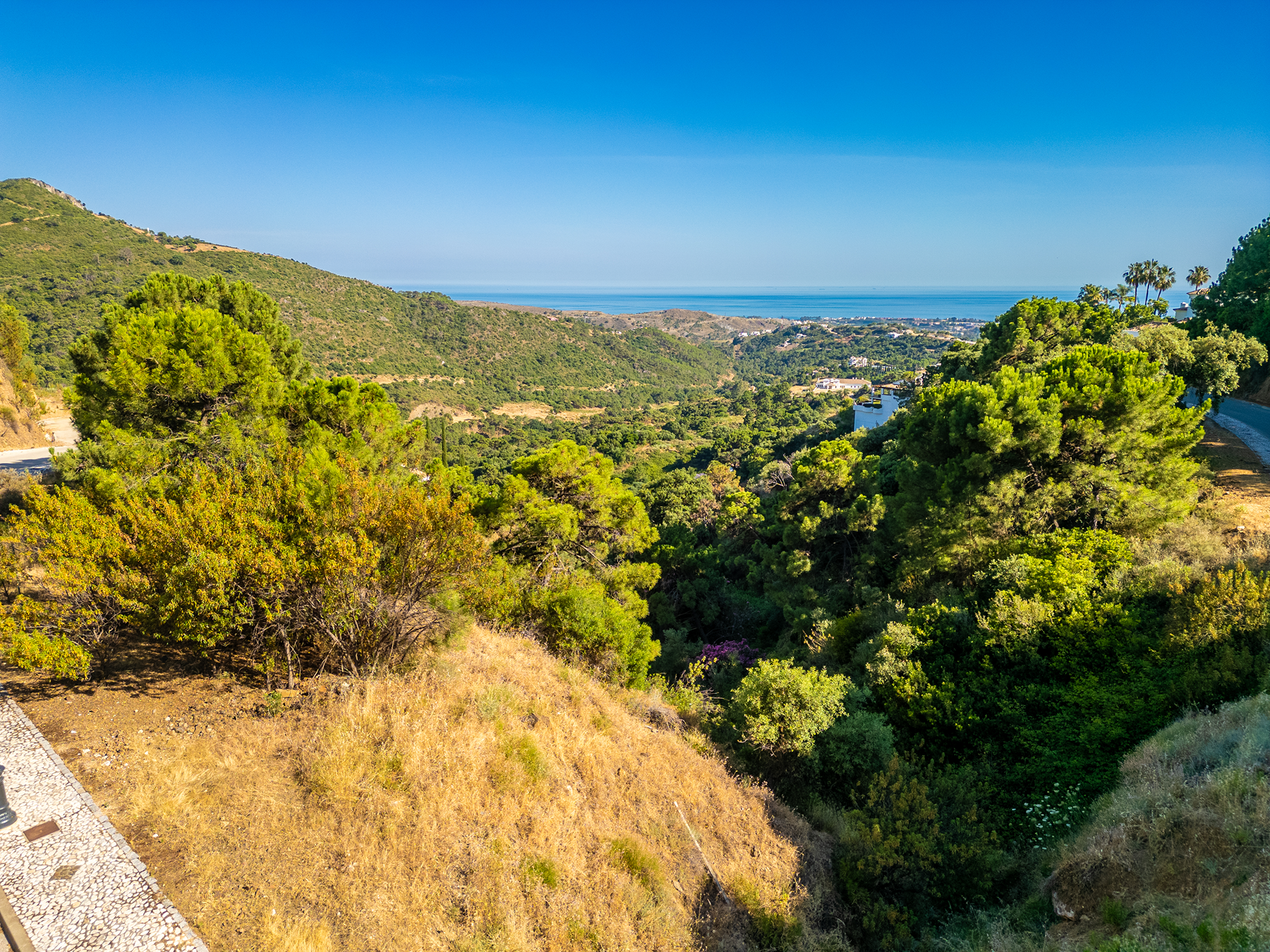  Panoramic sea-view plot in Monte Mayor, Benahavís - 物件實景