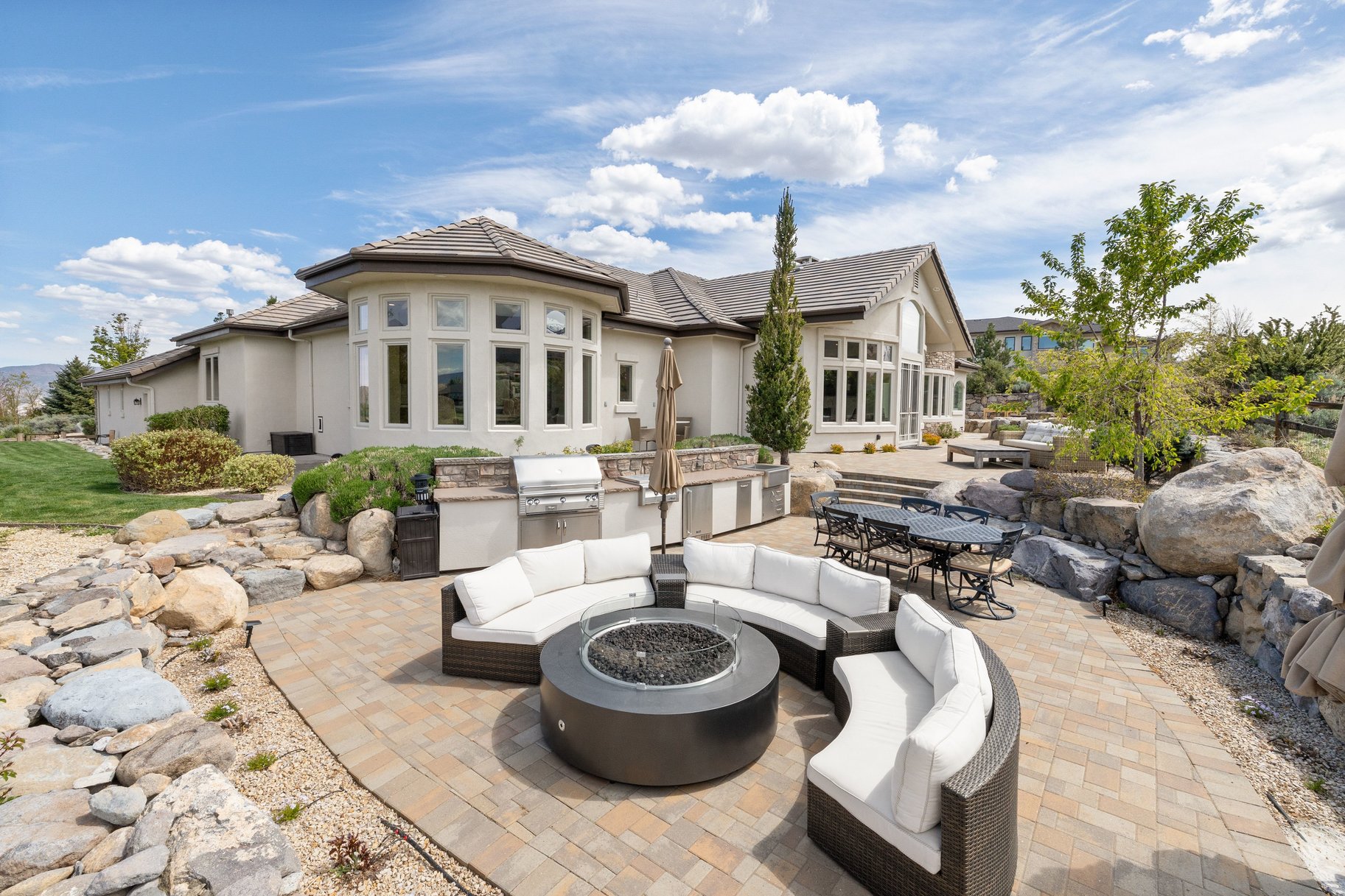  Luxury Golf Course Estate in Arrowcreek, Reno with Panoramic Mountain+City Views - 物件實景