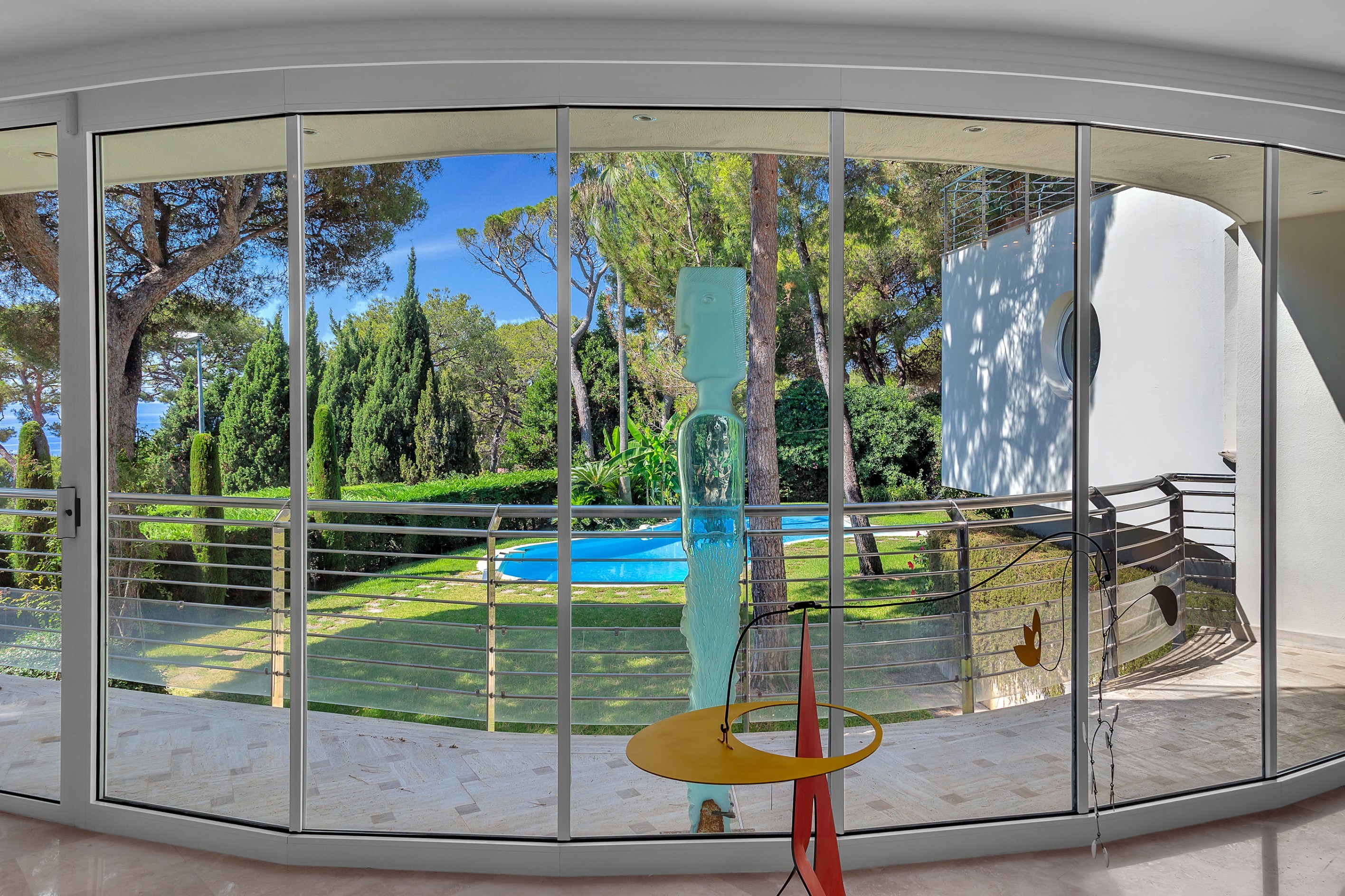  Saint-Jean-Cap-Ferrat contemporary villa with pool, 4 bedrooms and sea glimpse … - 物件實景