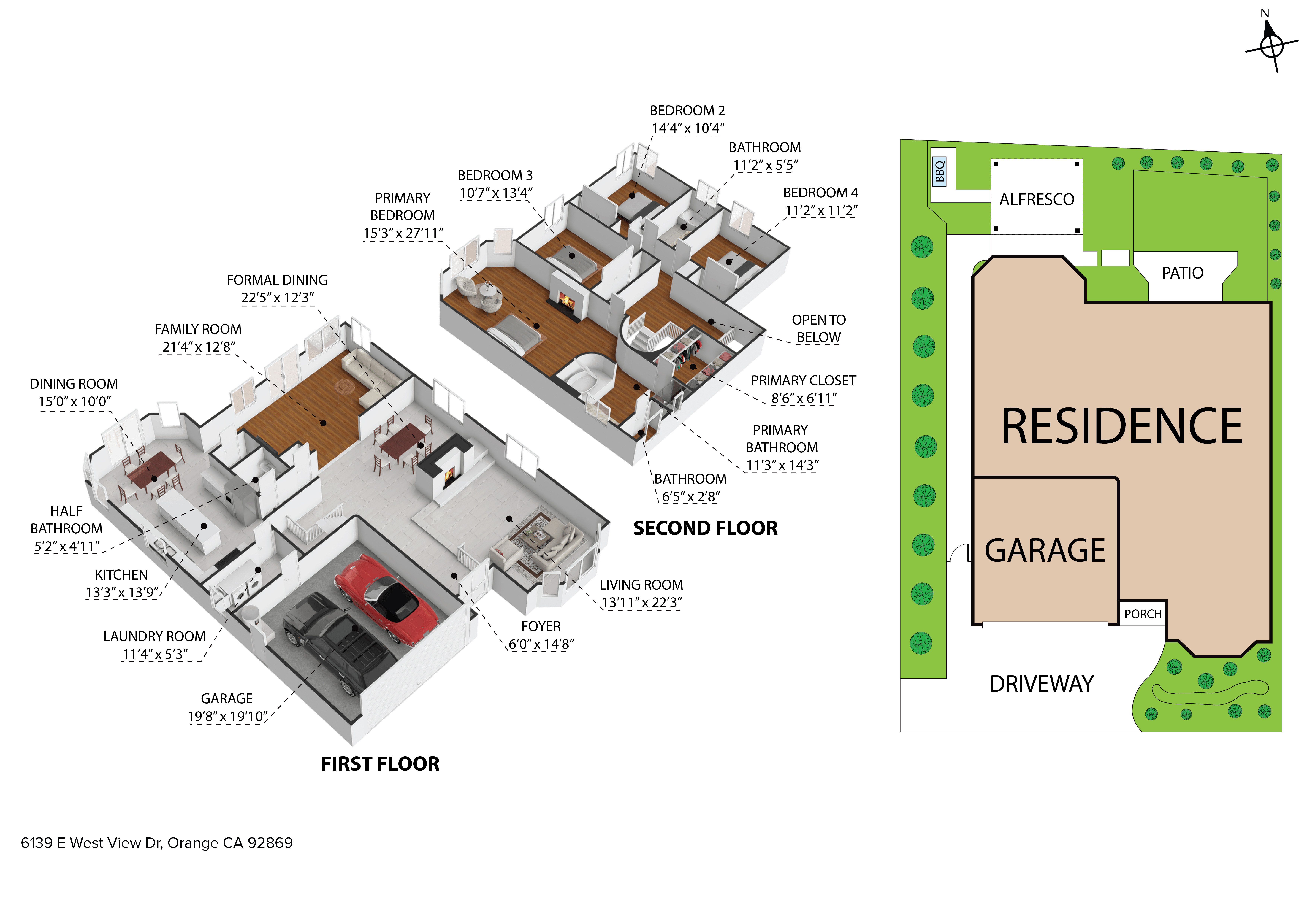  6139 East West View Drive, Orange, CA 92869 - 物件實景