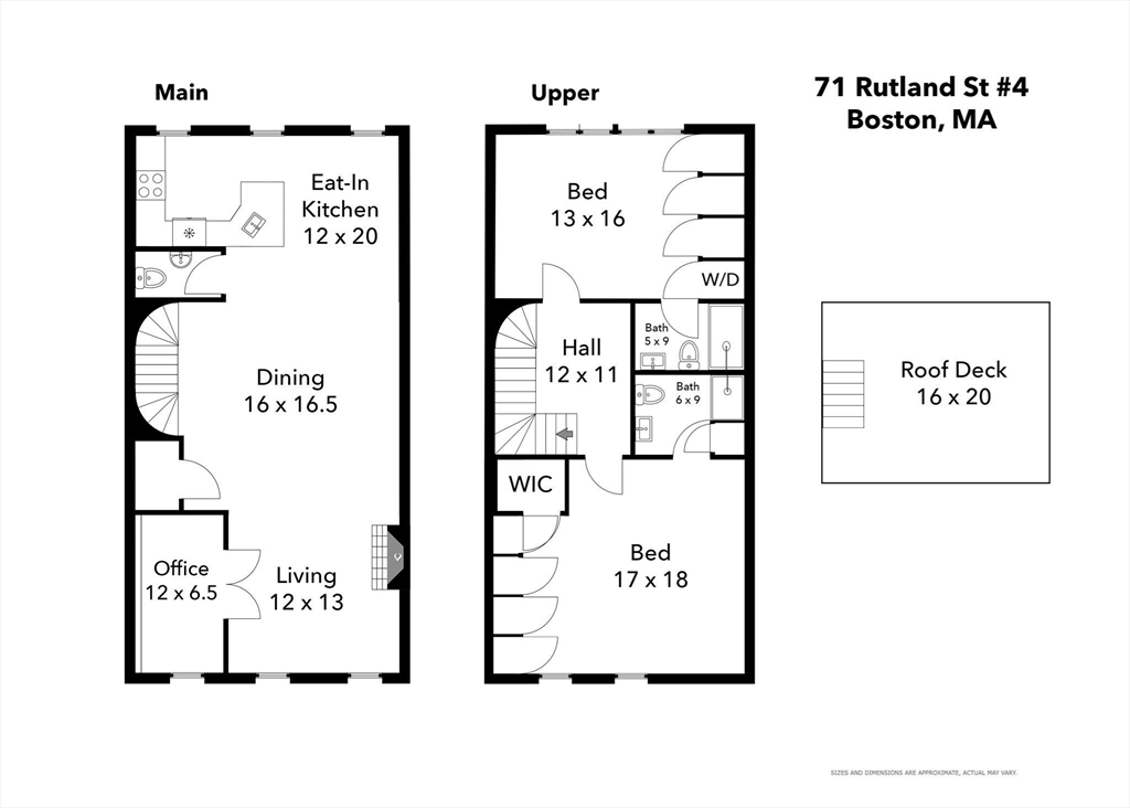 Boston, Massachusetts, 02118, United States, 2 Bedrooms Bedrooms, ,3 BathroomsBathrooms,Residential,For Sale,1978811