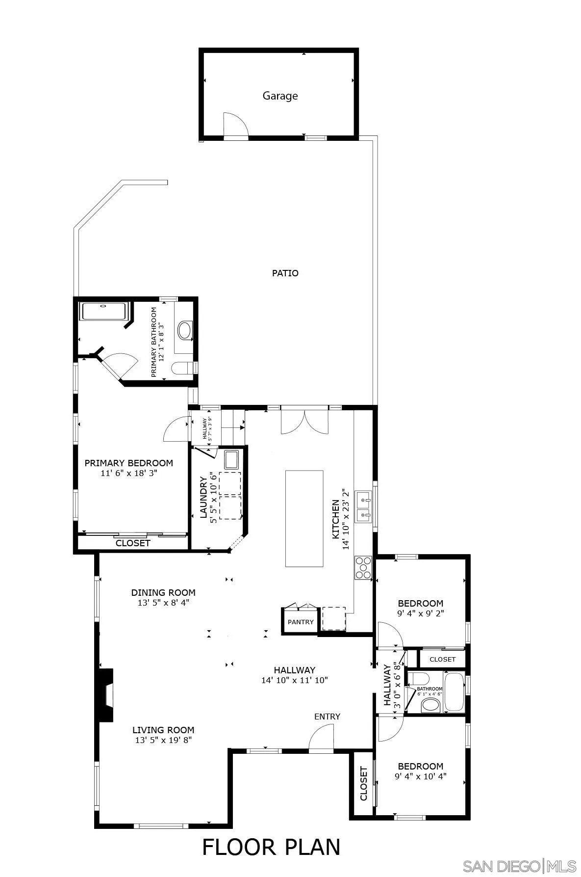 San Diego, California, 92107, United States, 3 Bedrooms Bedrooms, ,2 BathroomsBathrooms,Residential,For Sale,1988233