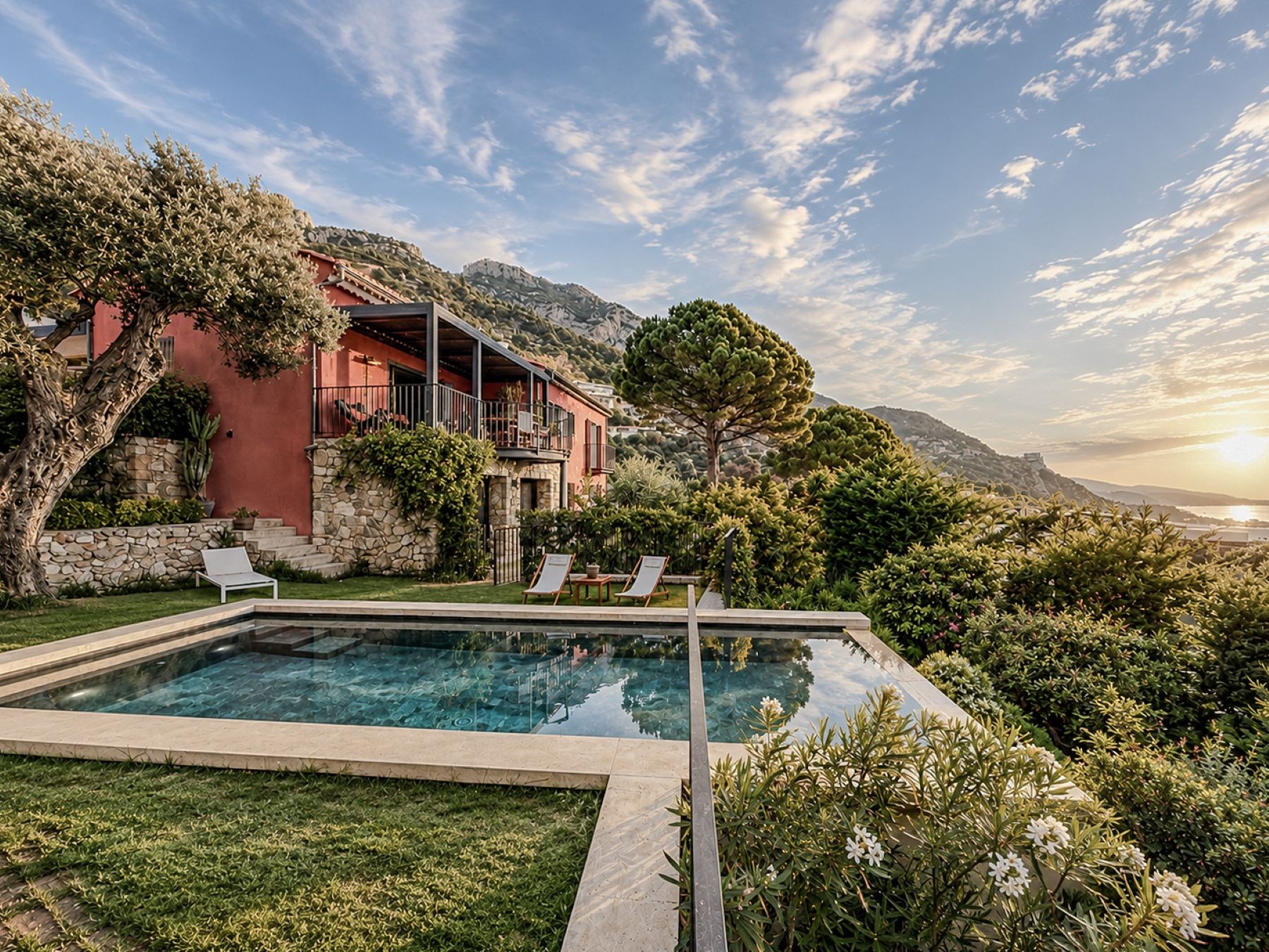  Beausoleil, sea view villa with pool 225 sqm, 5 minutes from Monaco - 物件實景