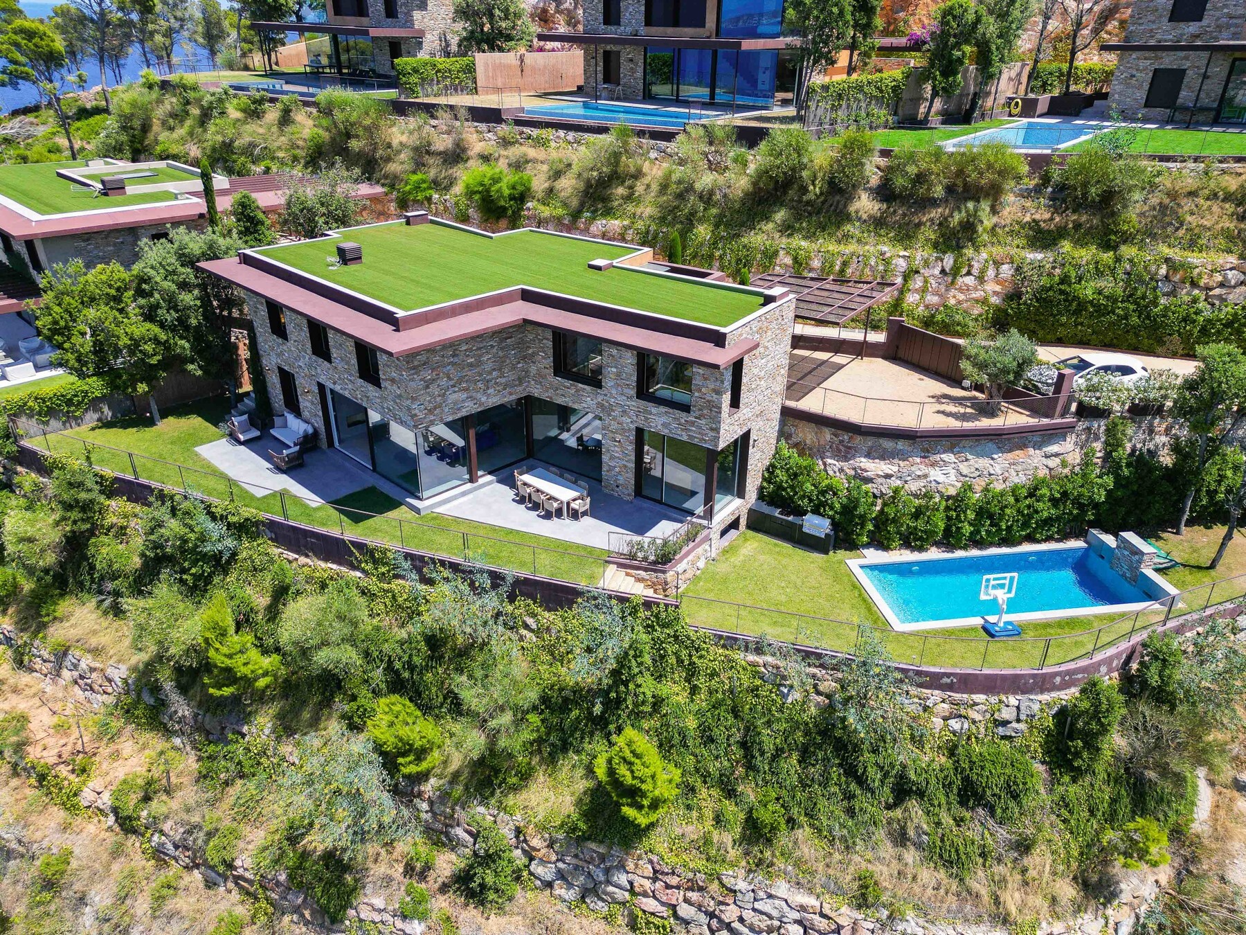  Stunning property with sea views near Sa Riera, Begur - 物件實景