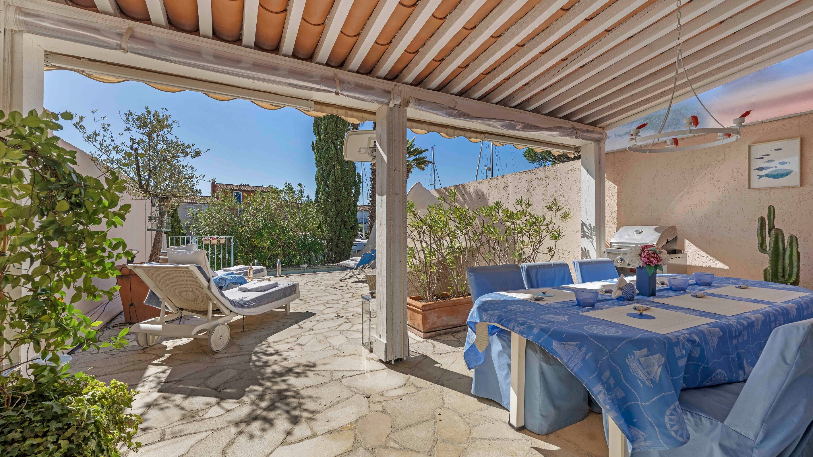  House with private mooring in Port Grimaud – 3 bedrooms, pool, Gulf of Saint-Tr… - 物件實景