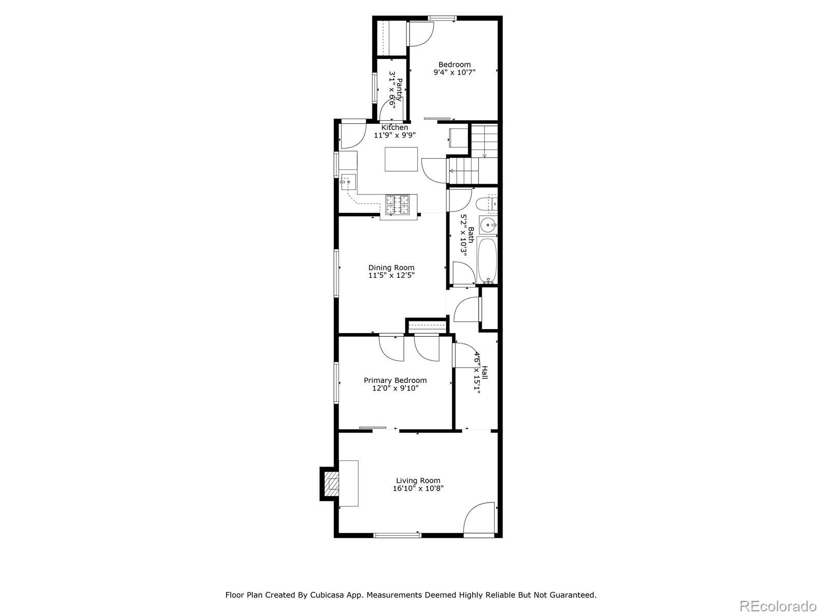 Denver, Colorado, 80218, United States, 3 Bedrooms Bedrooms, ,1 BathroomBathrooms,Residential,For Sale,1966623