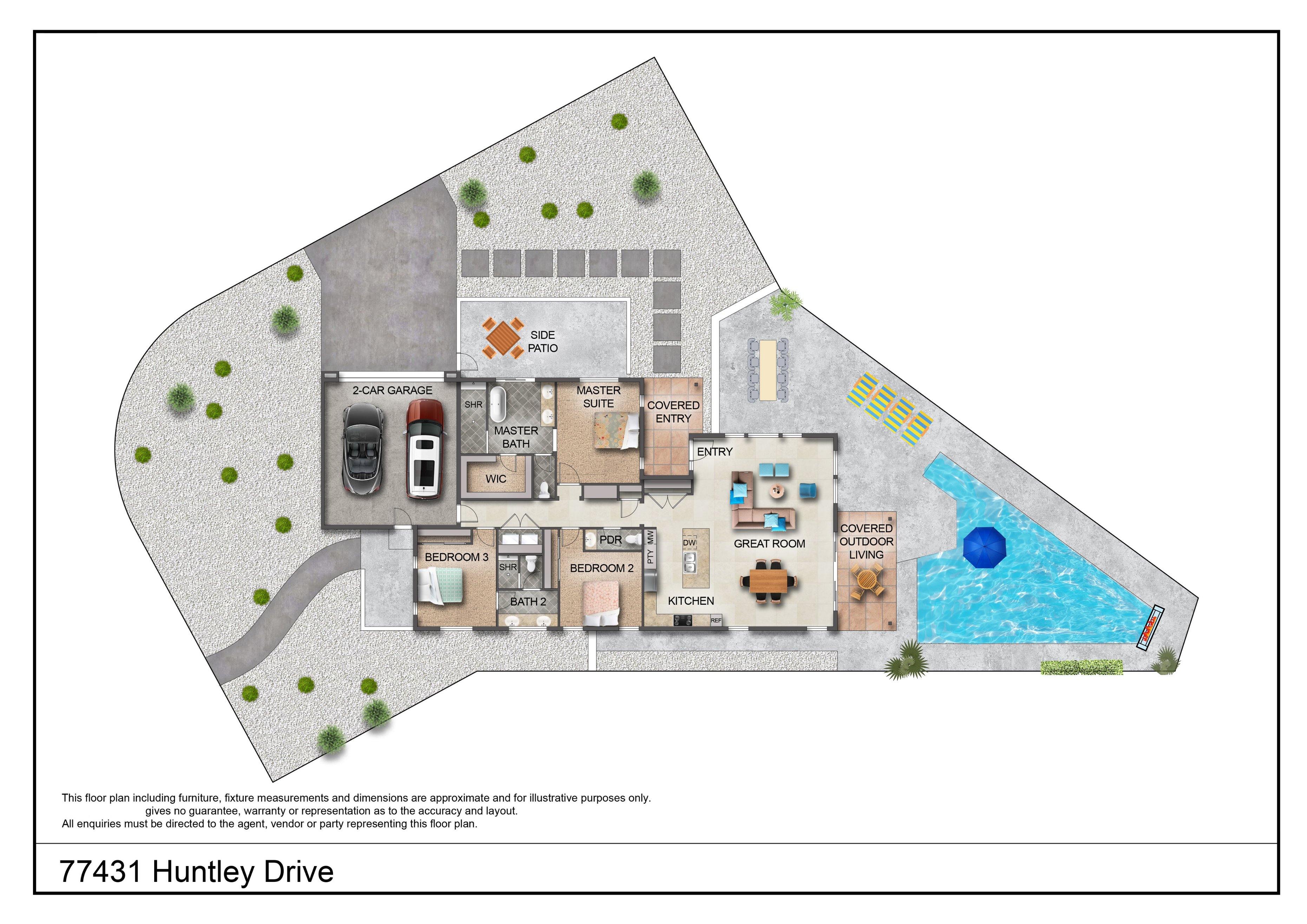  Luxury Mid-Century Indian Wells STR with Resort-Style Pool - 物件實景