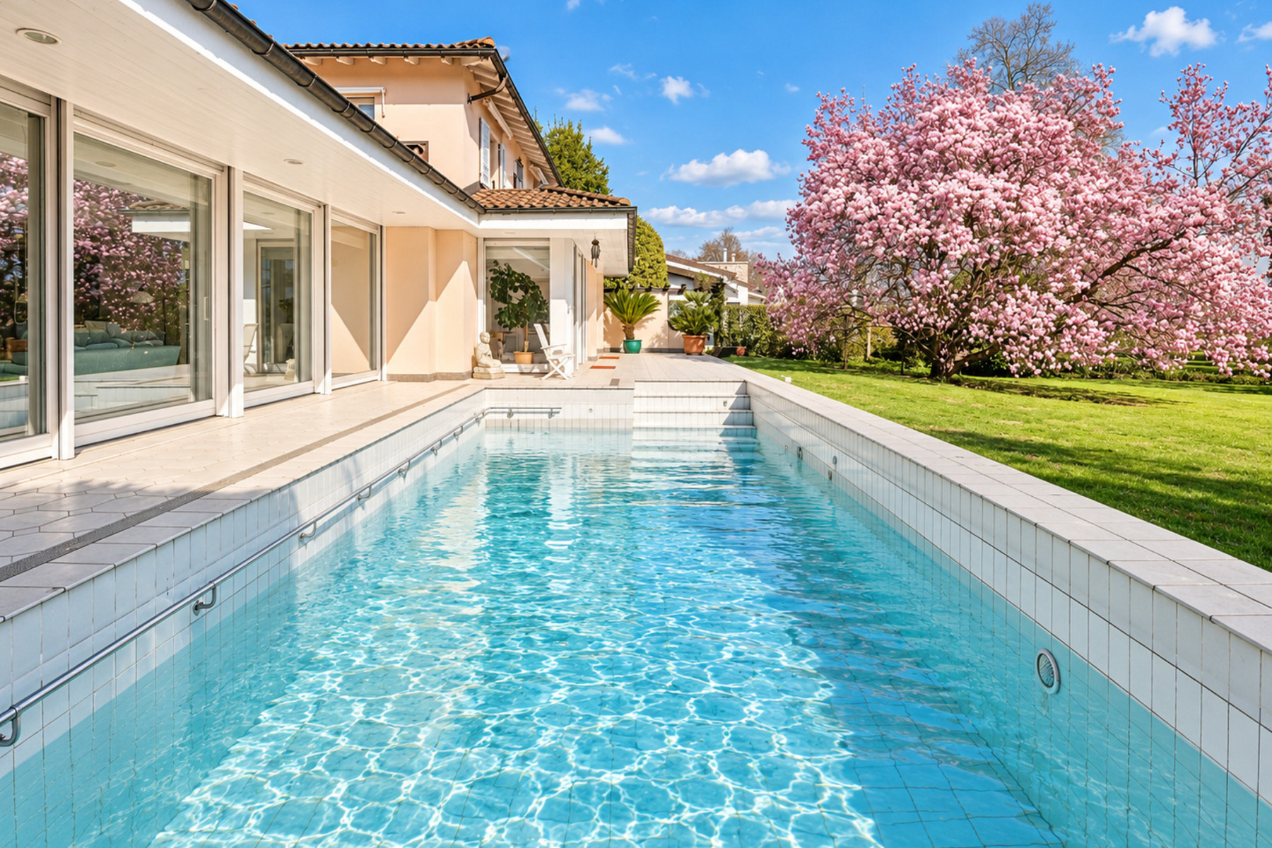  Villa Magnolia: Gorgeous Lakefront Villa in Magliaso - 物件實景