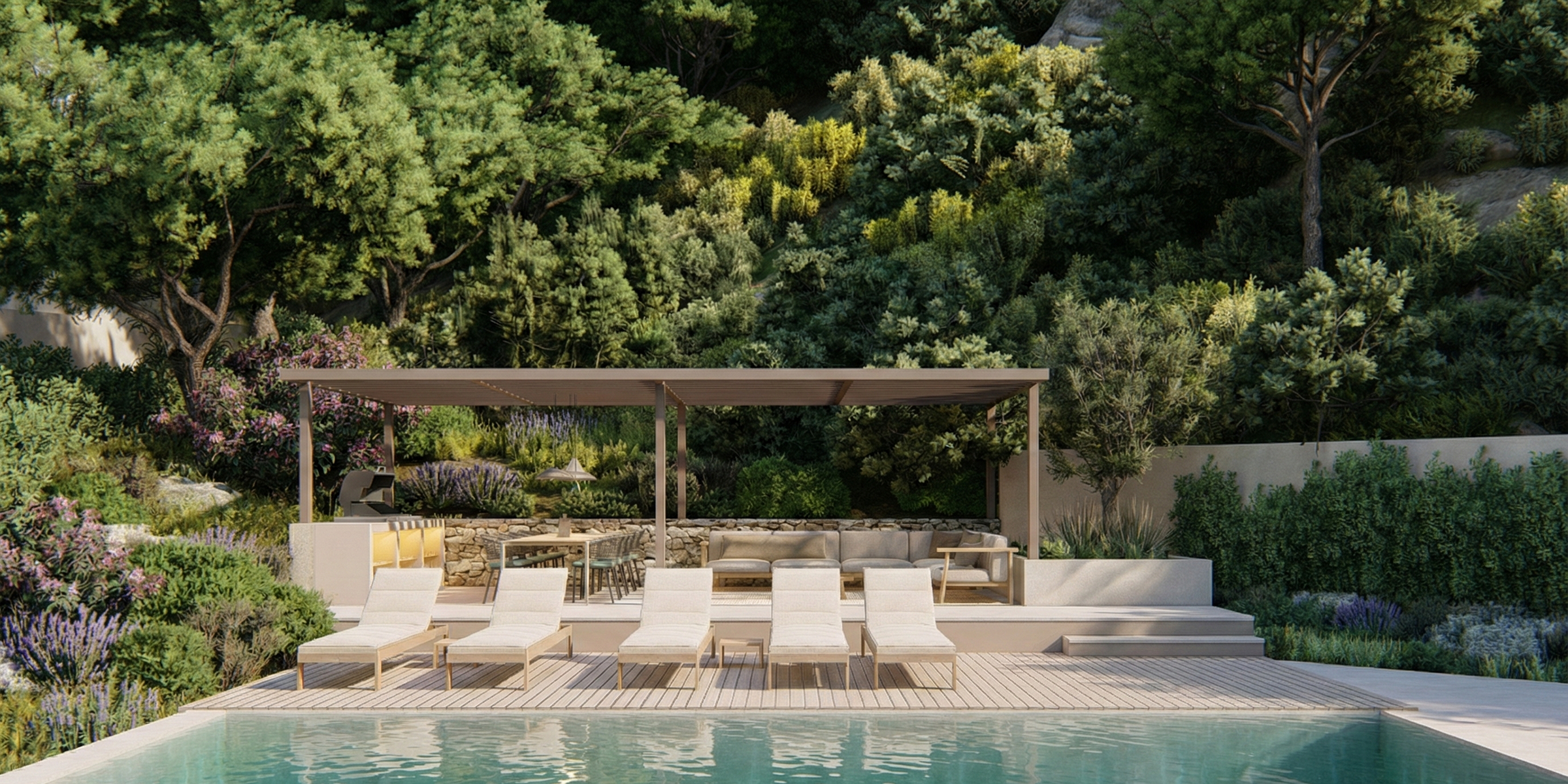  Exclusive house with sea views, in the area of Sa Riera, Begur - 物件實景