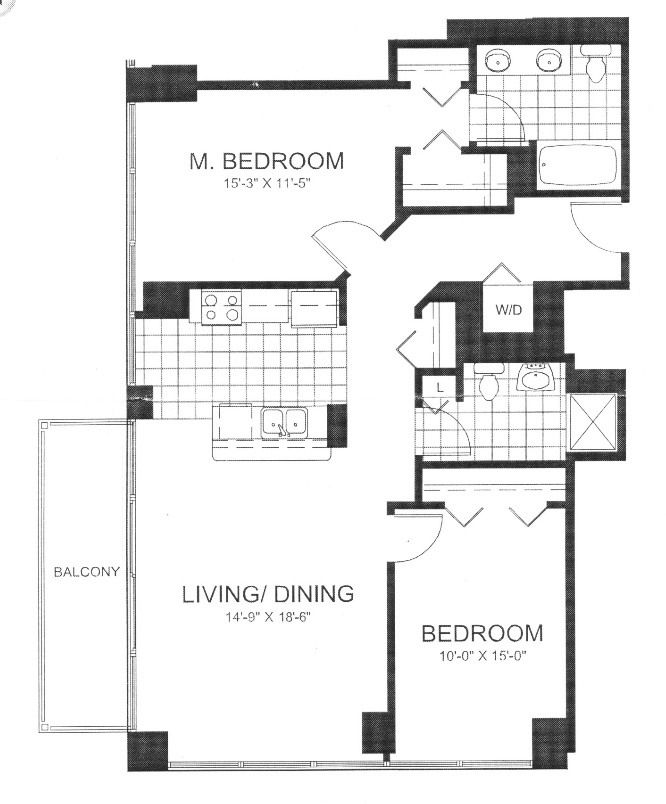 Chicago, Illinois, 60654, United States, 2 Bedrooms Bedrooms, ,2 BathroomsBathrooms,Residential,For Sale,2023222