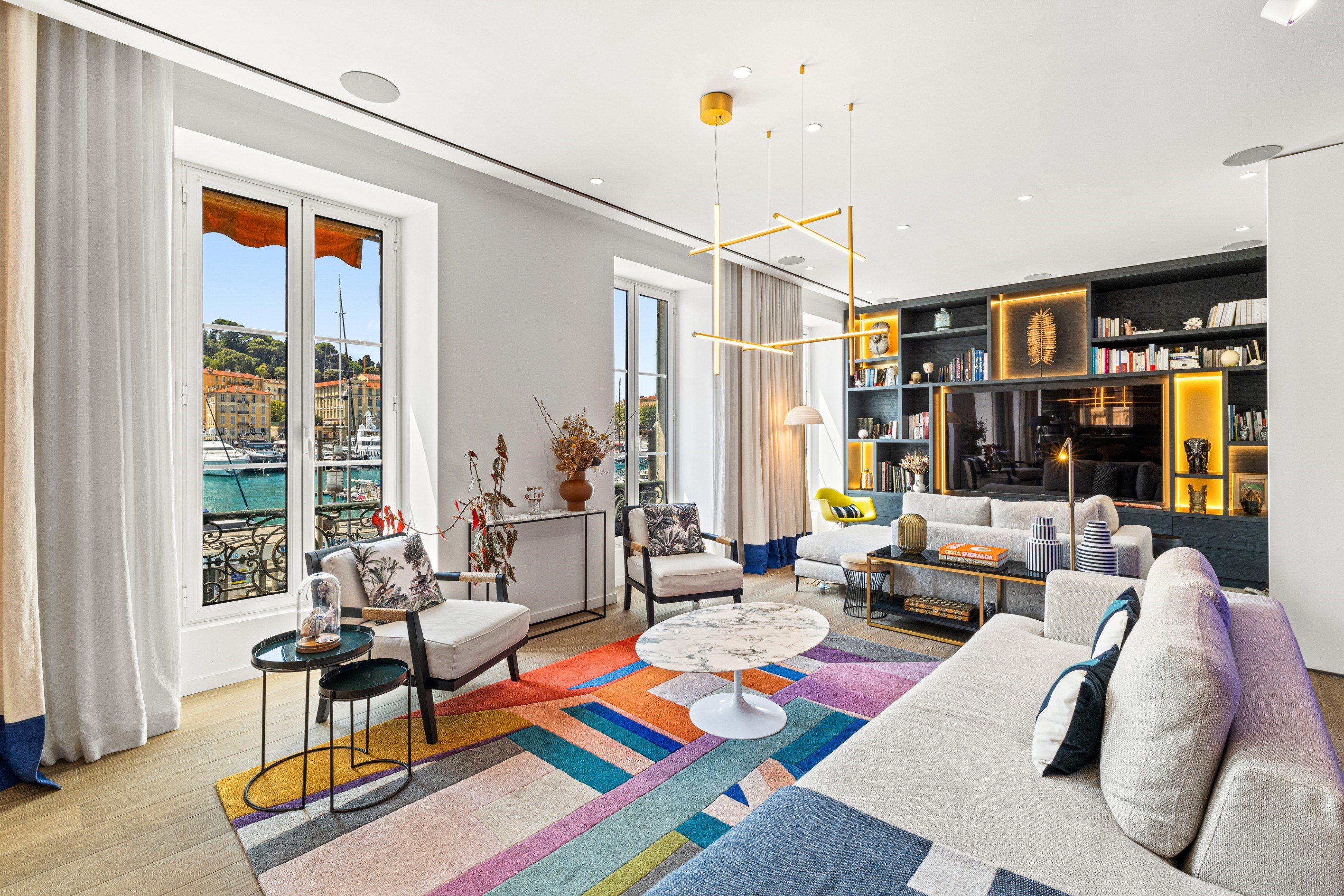  Nice Port Lympia 2 bedroom apartment 130 sqm panoramic port view architect desi… - 物件實景