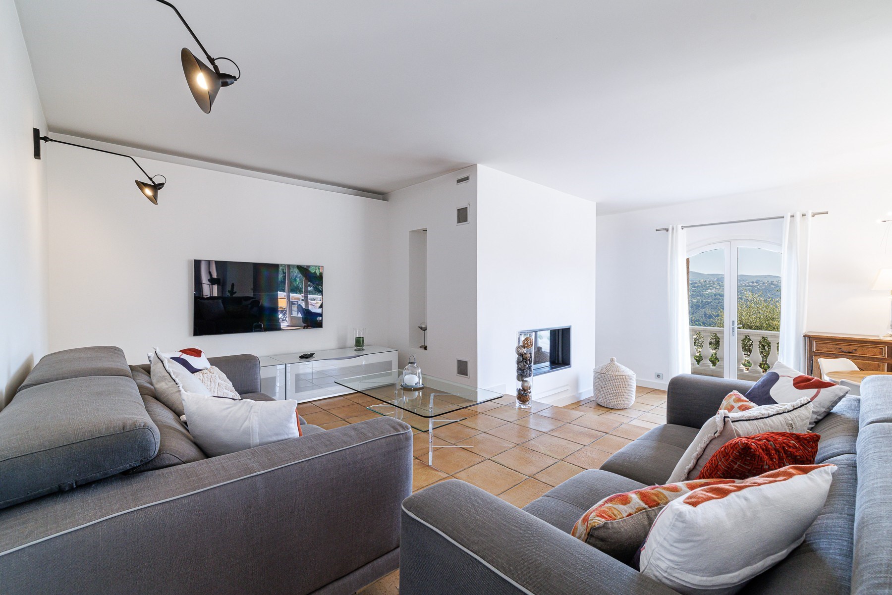  Gattières Provençal villa with panoramic views, pool and olive grove near Nice - 物件實景