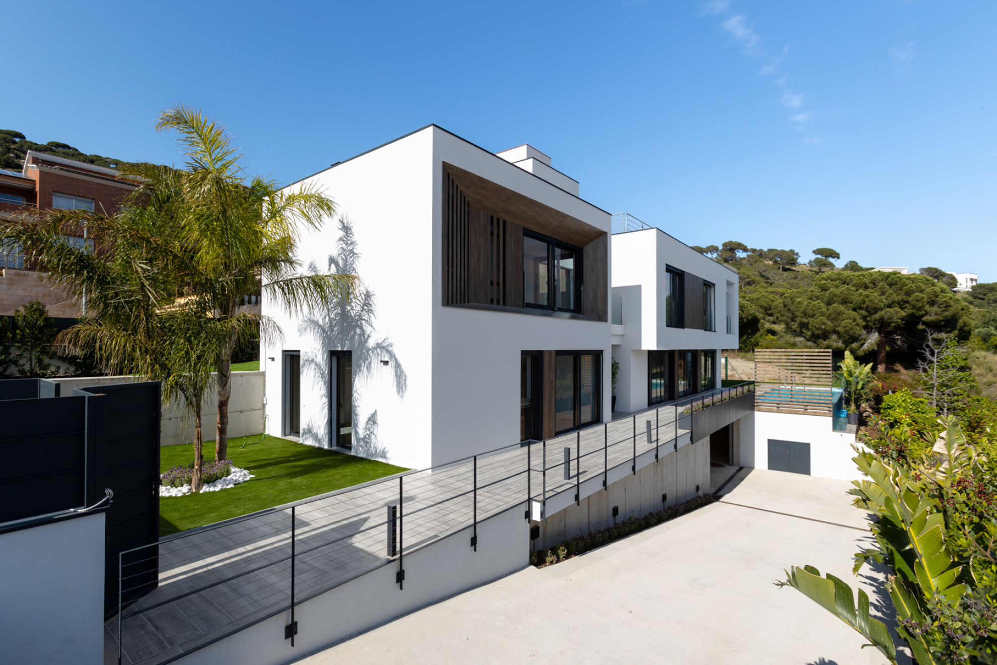  Designer house in exclusive urbanization with sea views, Teia - Costa Barcelona - 物件實景