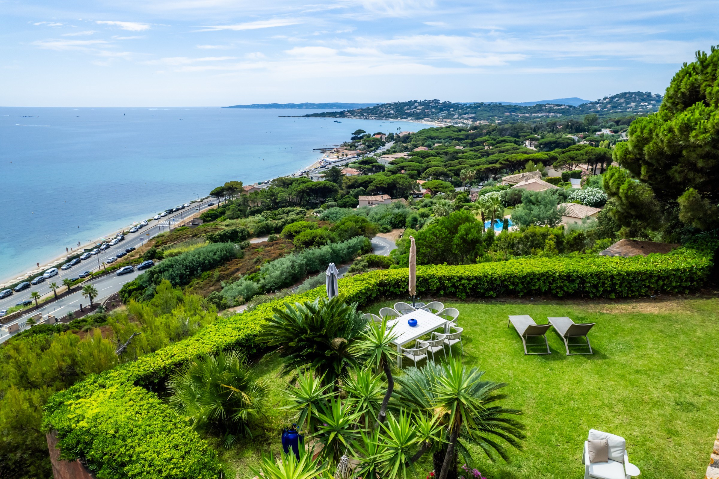  Sea-view villa for sale Sainte-Maxime, private estate 300 m from the beach - 物件實景