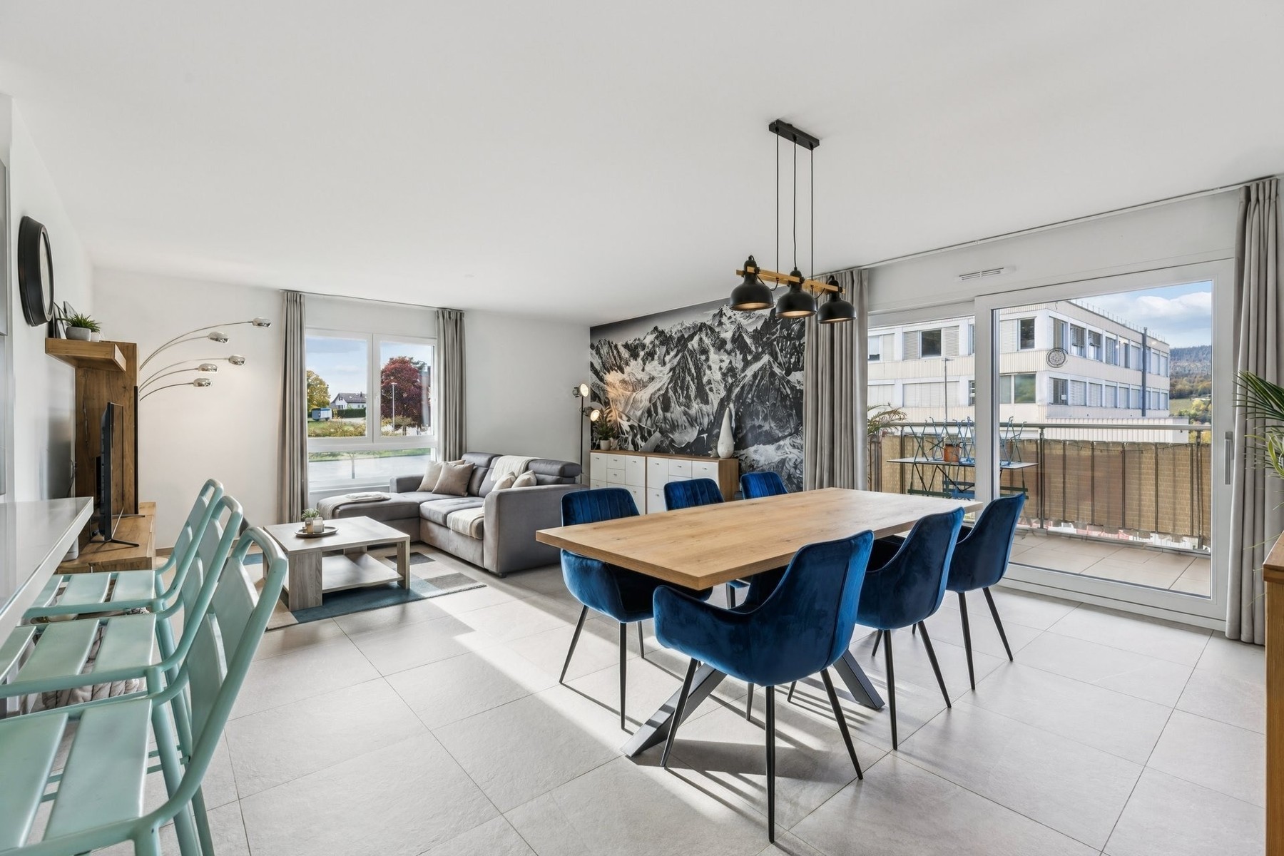  Modern 3.5-room apartment with a balcony - Les Bioux (VD) - 物件實景