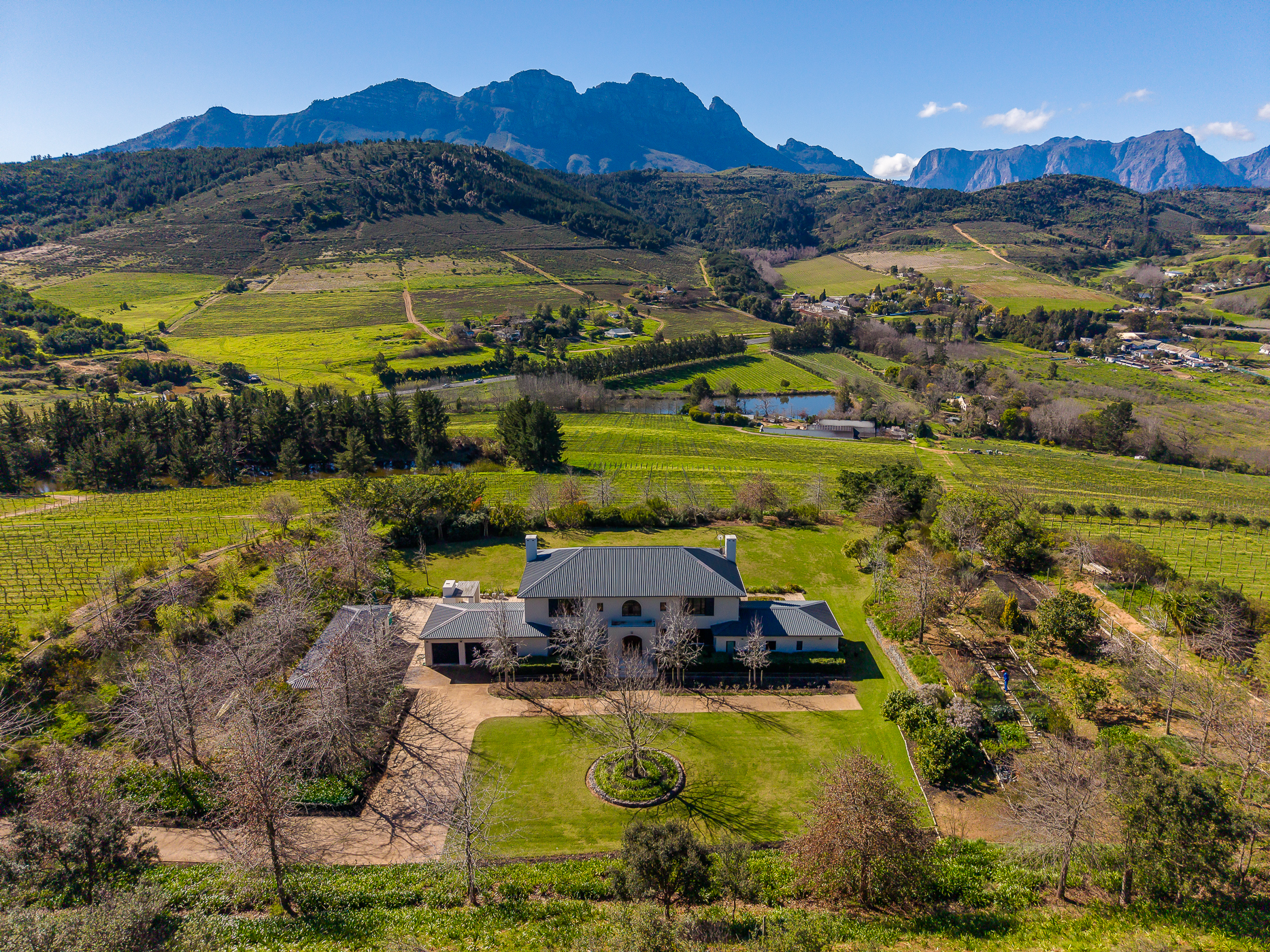  Exceptional 5-Hectare Country Estate in Stellenbosch - 物件實景