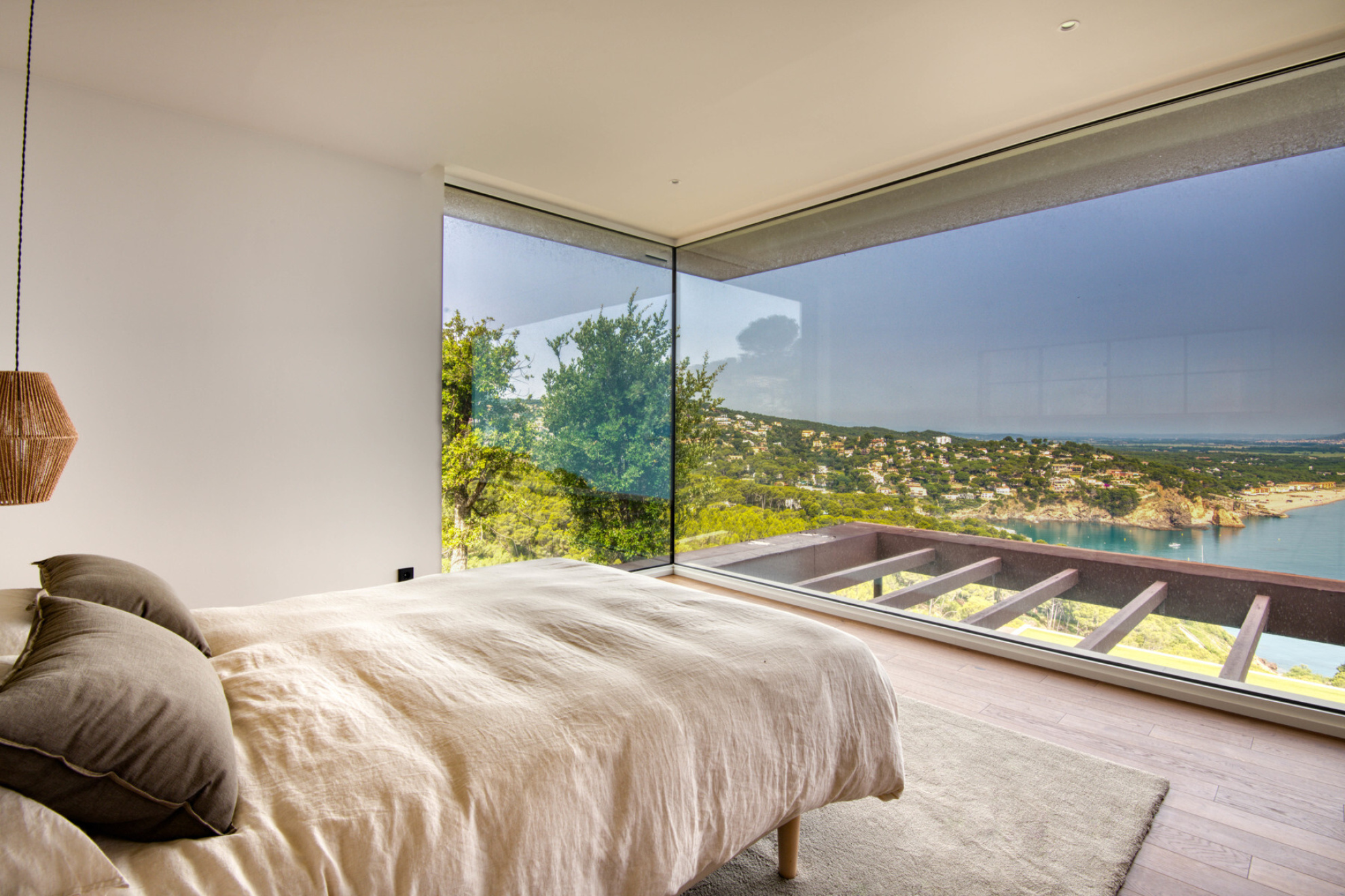  House with swimming pool and sea views in private urbanization in Sa Riera. - 物件實景