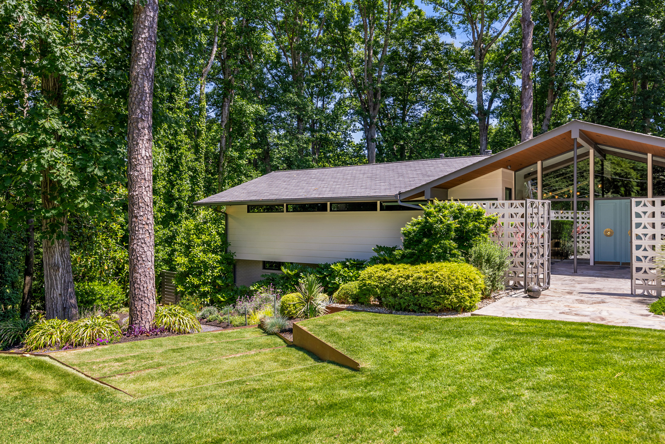  Extraordinary Mid-Century Modern Residence in Buckhead - 物件實景