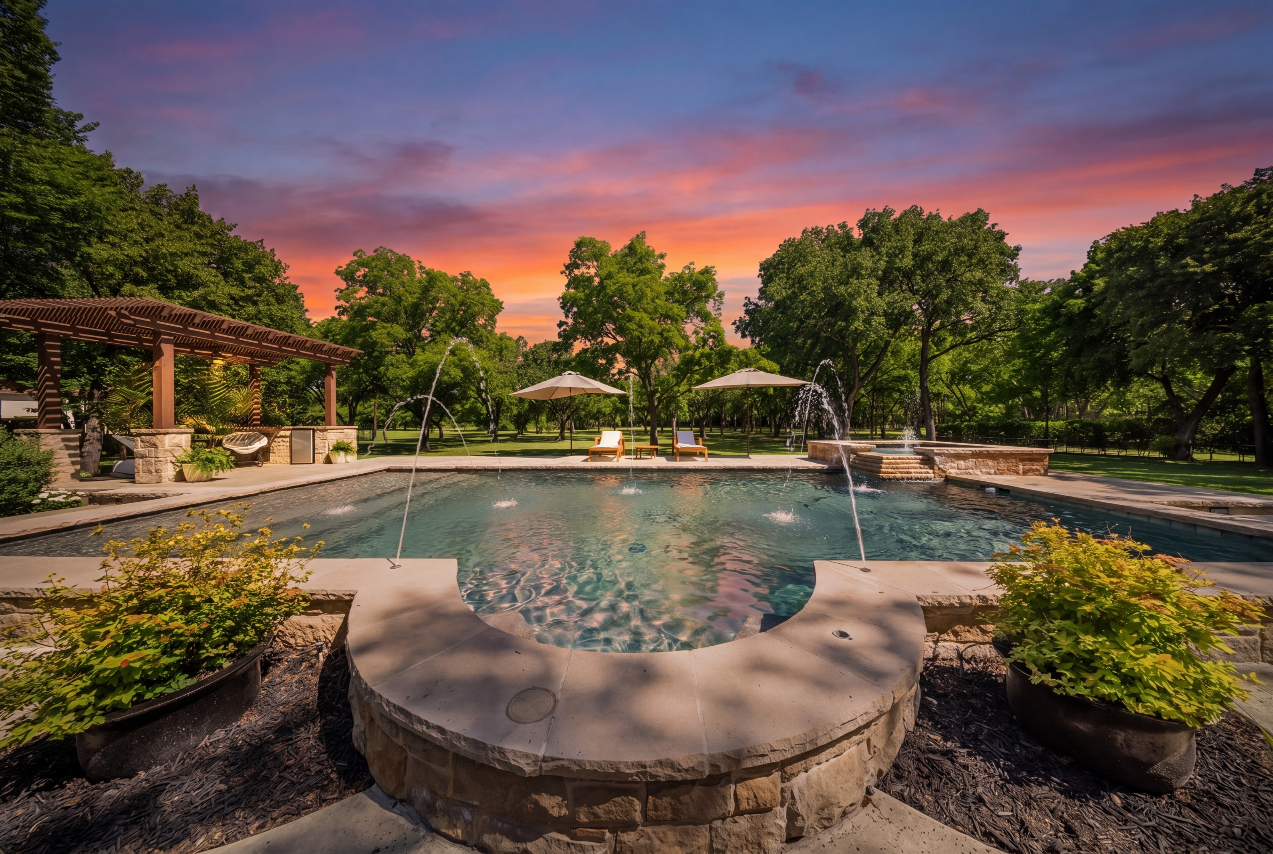  Luxury Estate Reimagined on Five Lush Acres with Resort Pool & Dream Guest House - 物件實景