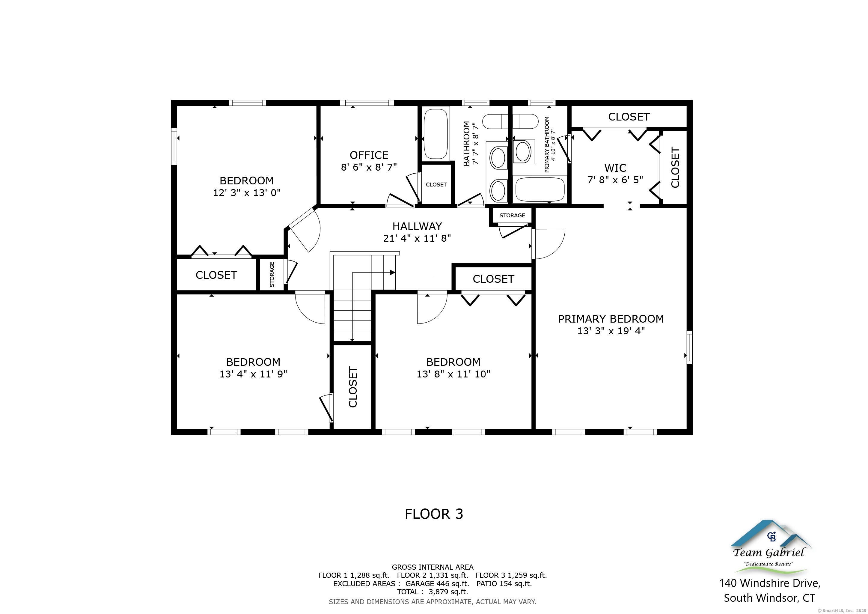South Windsor, Connecticut, 06074, United States, 5 Bedrooms Bedrooms, ,3 BathroomsBathrooms,Residential,For Sale,1932148