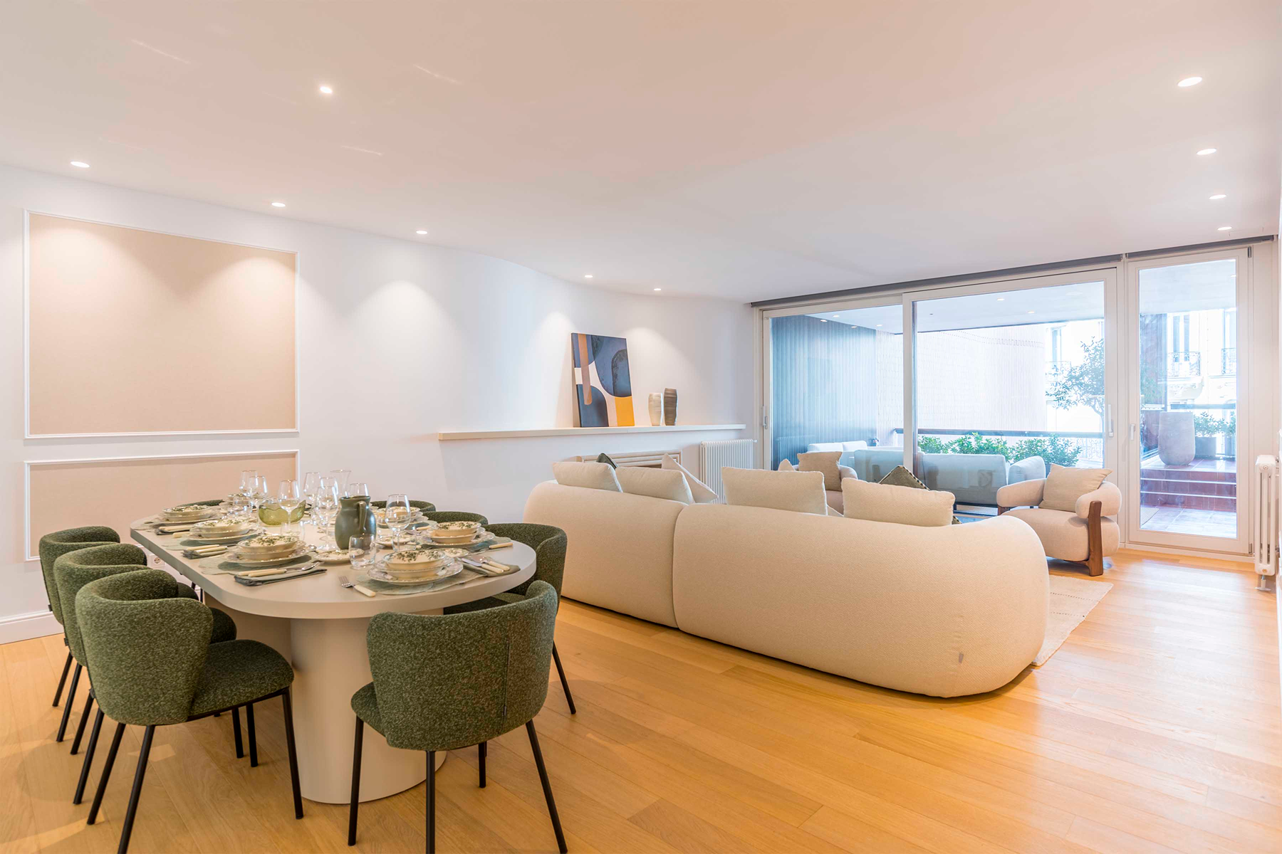  Housing with terrace in the golden mile of Madrid - 物件實景