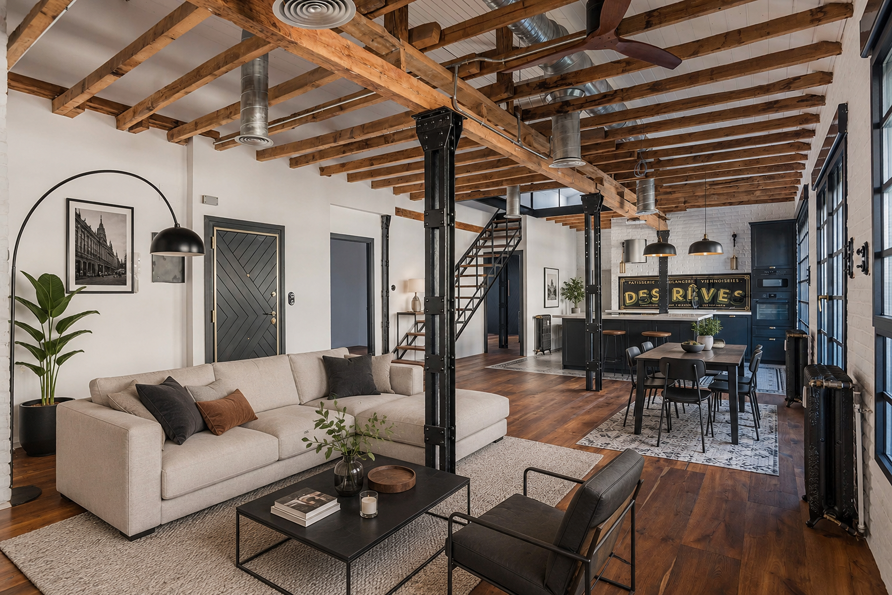  Renovated penthouse with terrace and views in the heart of Madrid - 物件實景