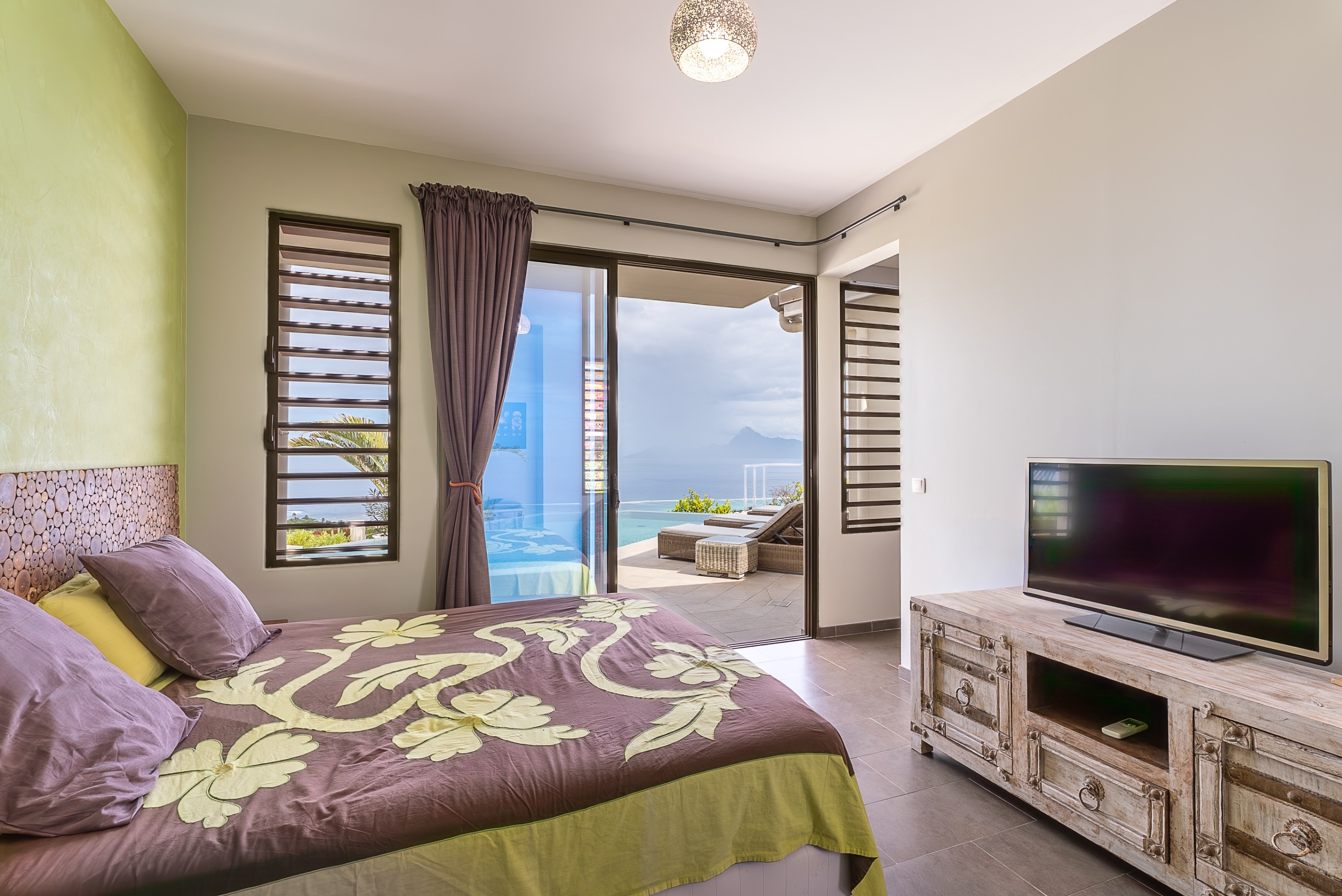  Tahiti - Punaauia - Exceptional contemporary villa with 180° views of Moorea an… - 物件實景