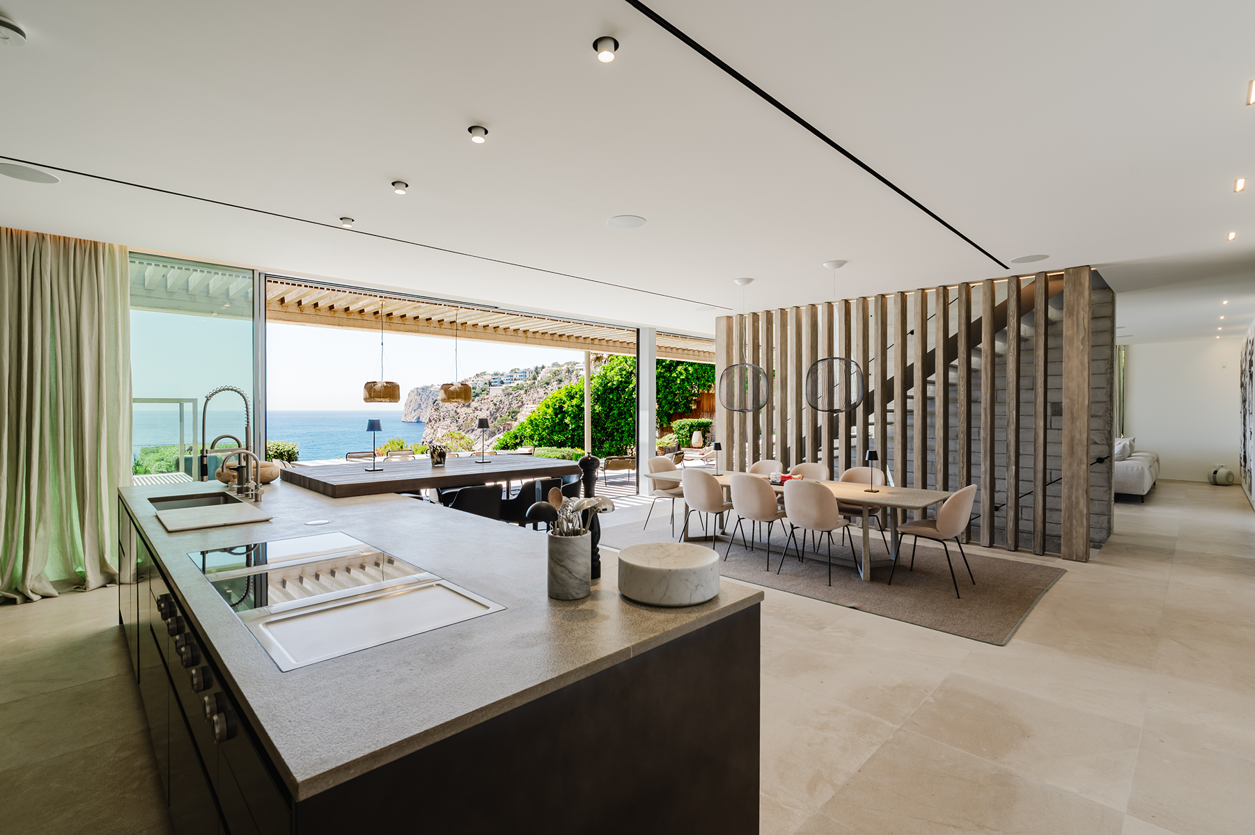  Villa in Cala Llamp with sea view, infinity pool, and spa area - 物件實景