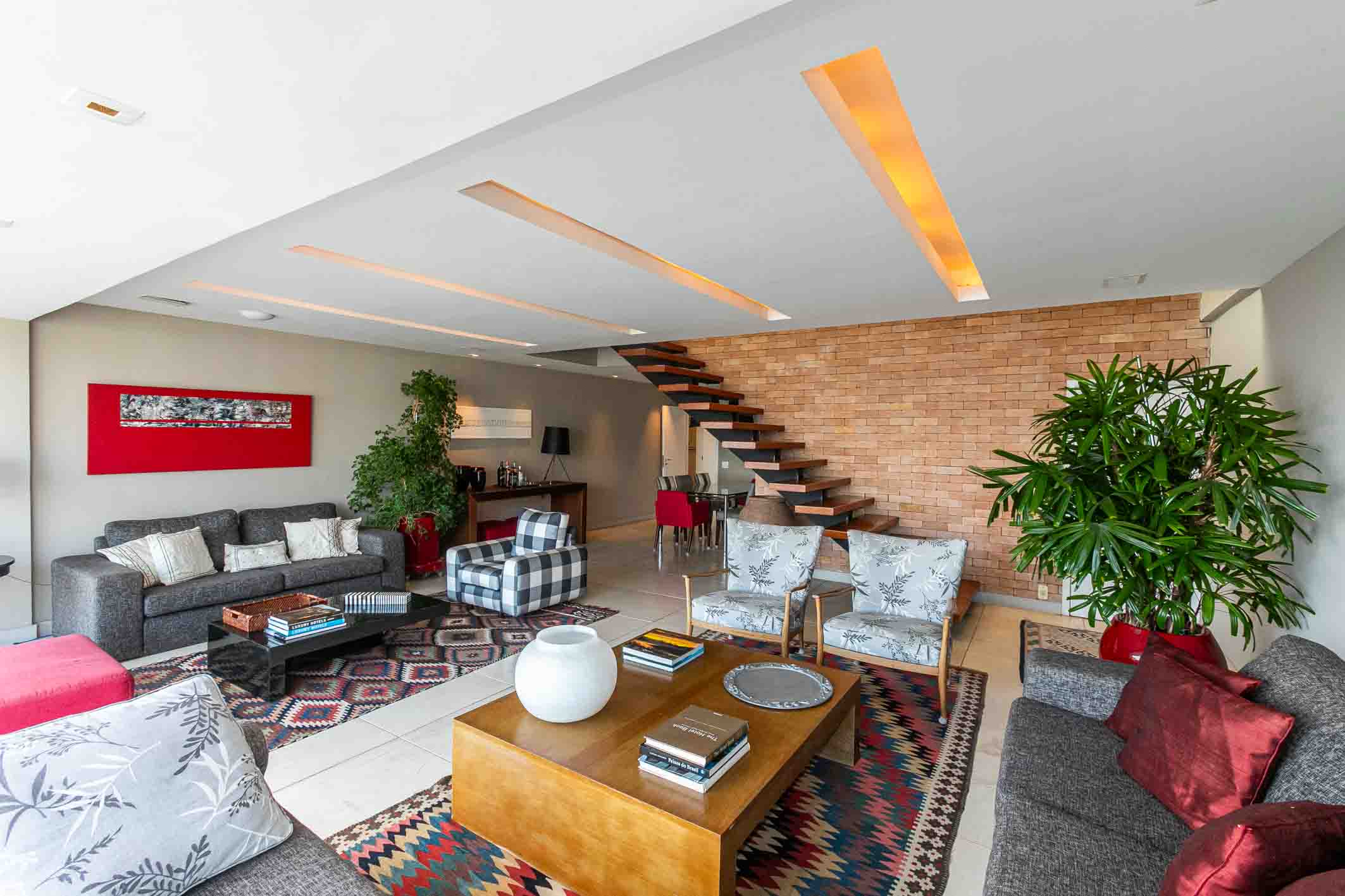  Duplex penthouse with ocean views in São Conrado - 物件實景
