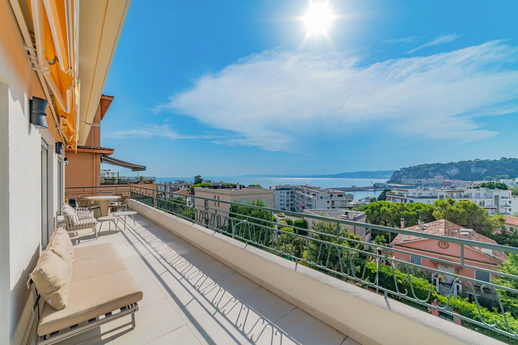  Nice Mont Boron, 111 sqm 2 bedroom apartment with 33 sqm terrace and sea views - 物件實景