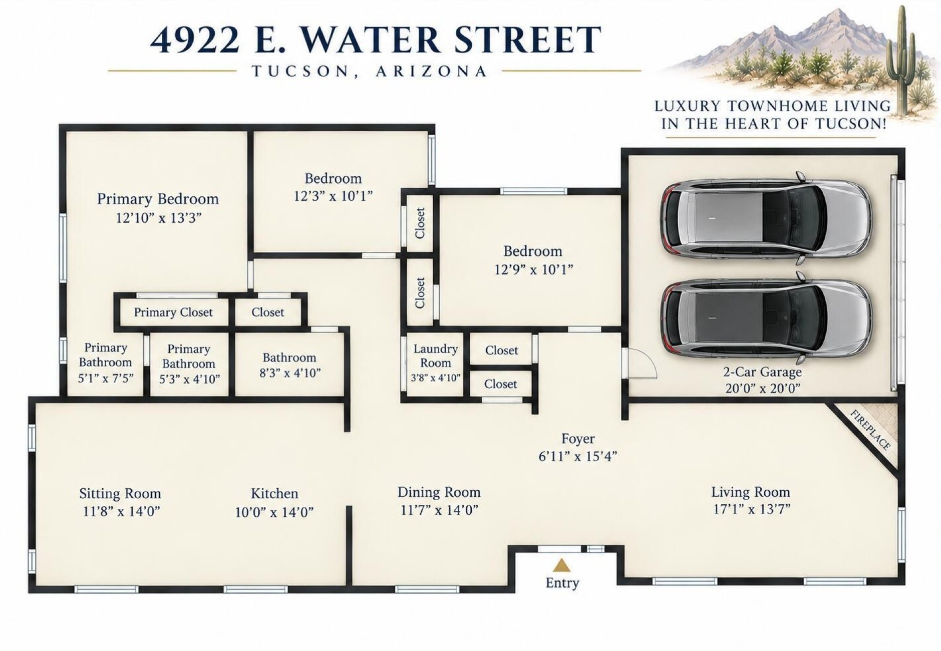  4922 E Water Street¦Tucson, AZ - 物件實景
