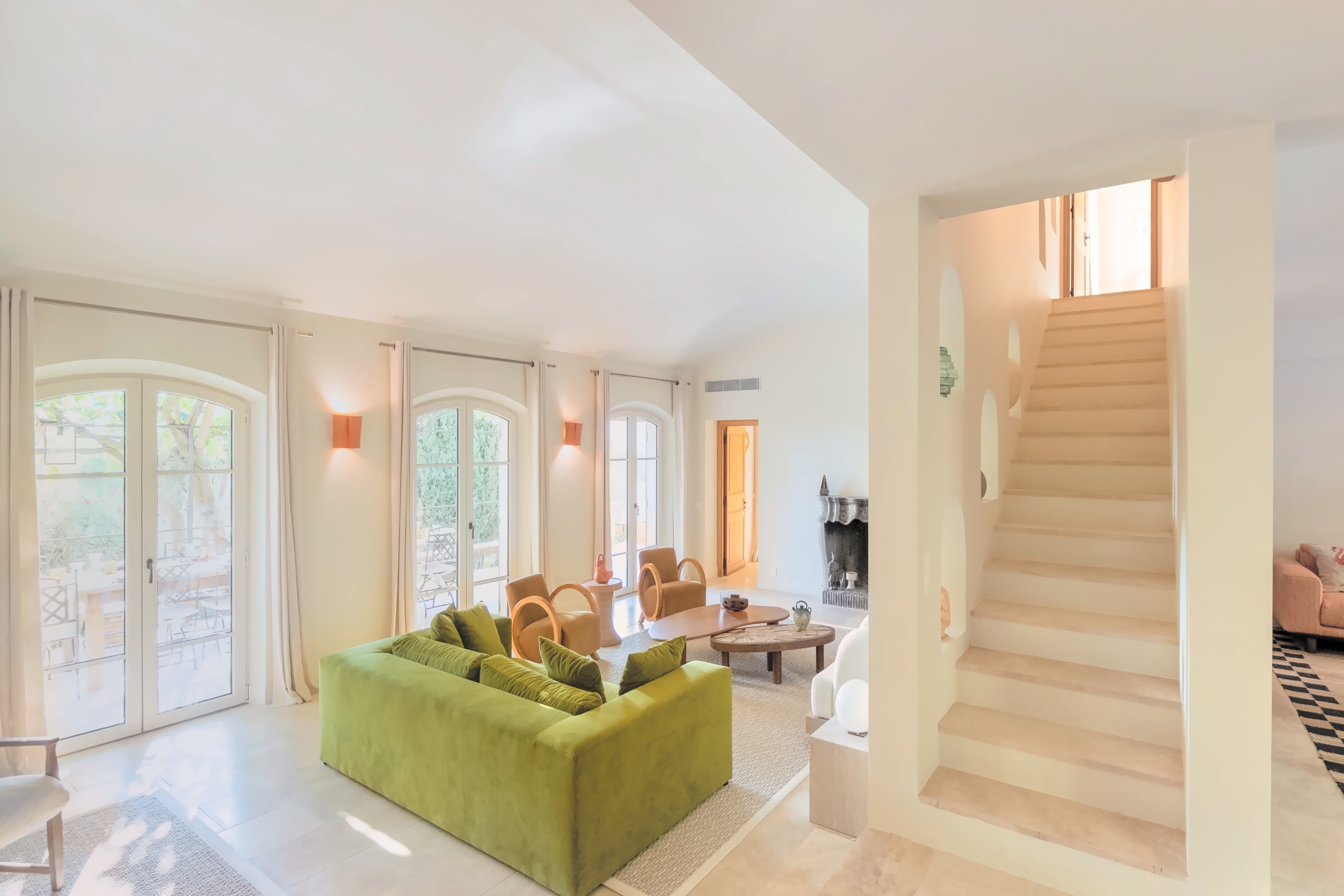  Near Valbonne: renovated Provençal villa with pool and open views in Plascassier - 物件實景