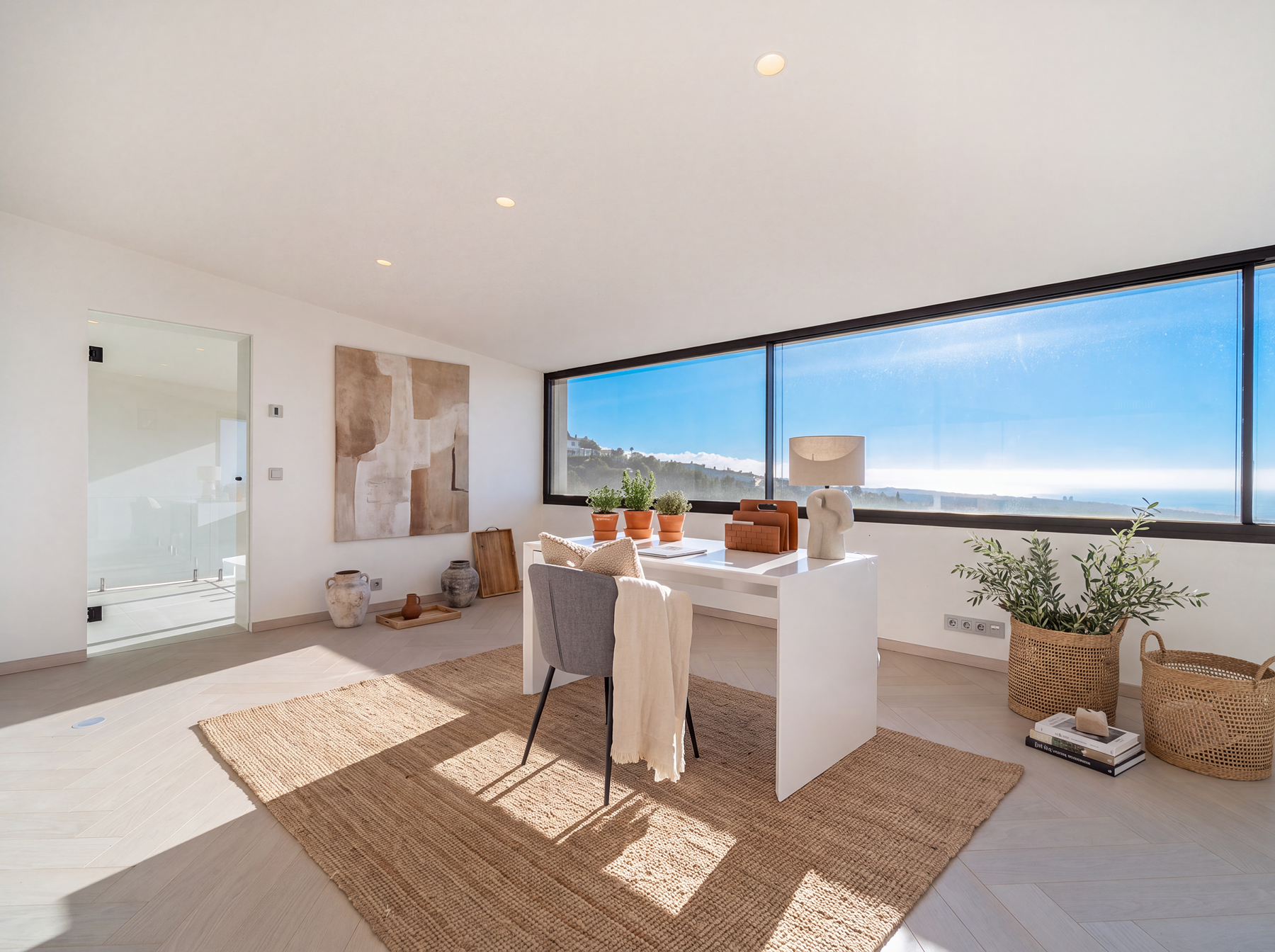  Contemporary Villa with Panoramic Sea Views in Altos de los Monteros - 物件實景
