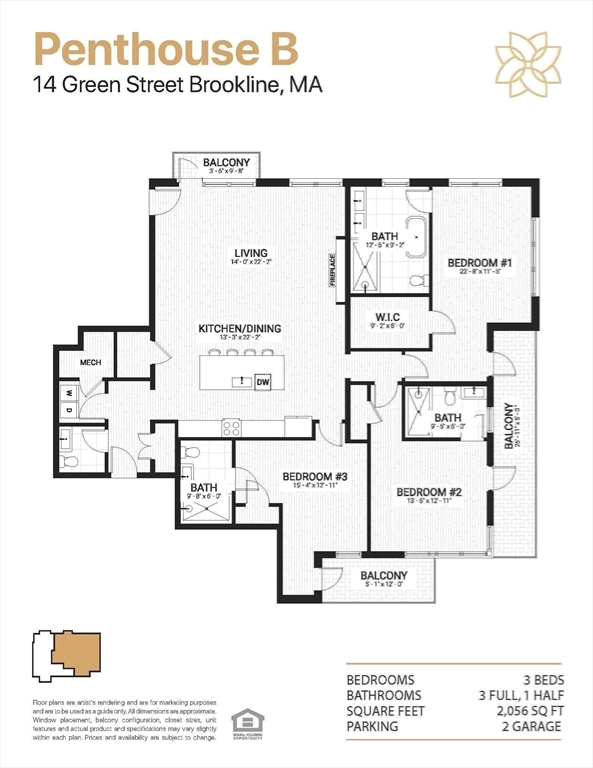 Brookline, Massachusetts, 02446, United States, 3 Bedrooms Bedrooms, ,4 BathroomsBathrooms,Residential,For Sale,1750126