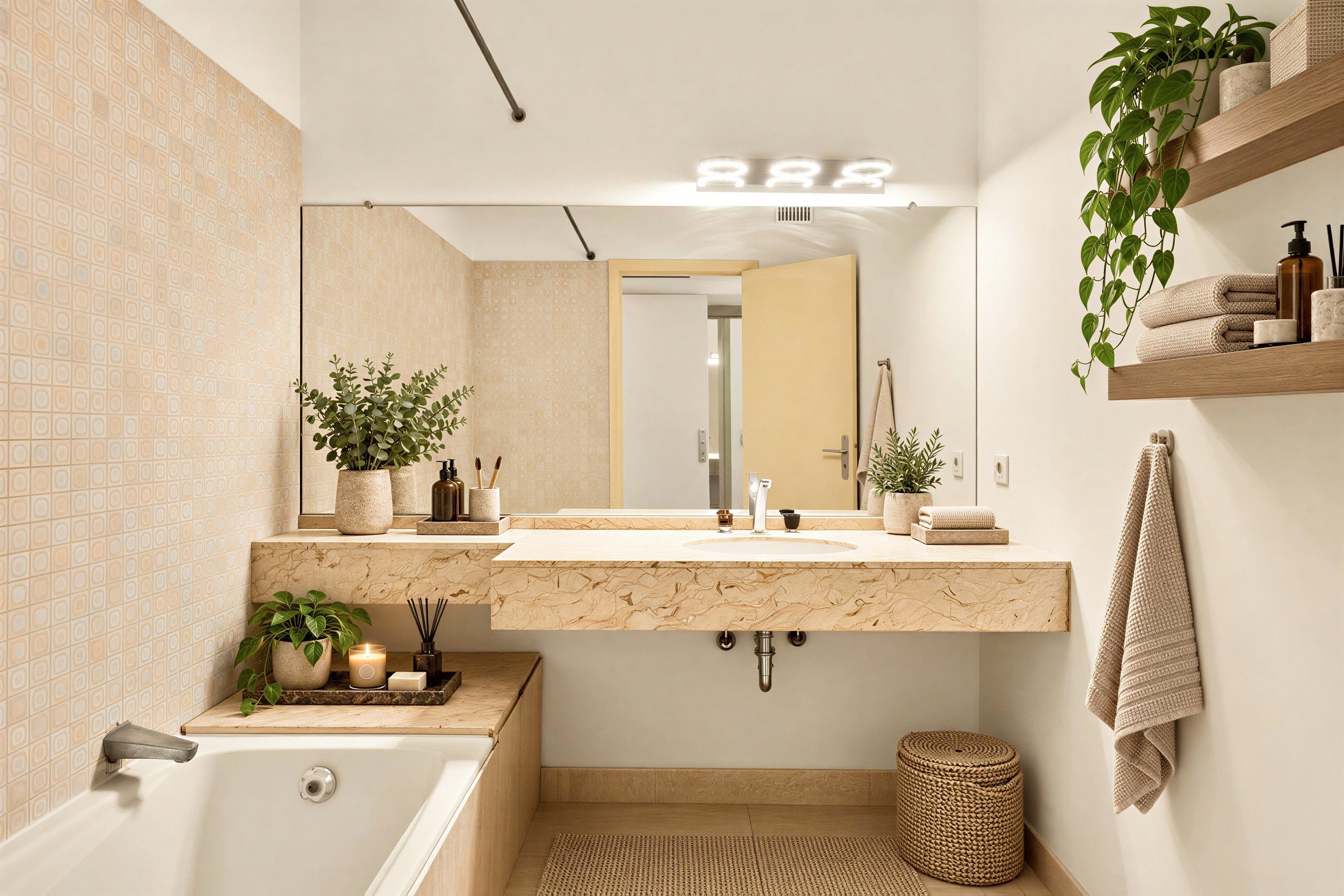  LE CANNET RESIDENTIEL-ELEGANT TWO BEDROOM APARTMENT TO RENOVATE WITH SEA AND ES… - 物件實景