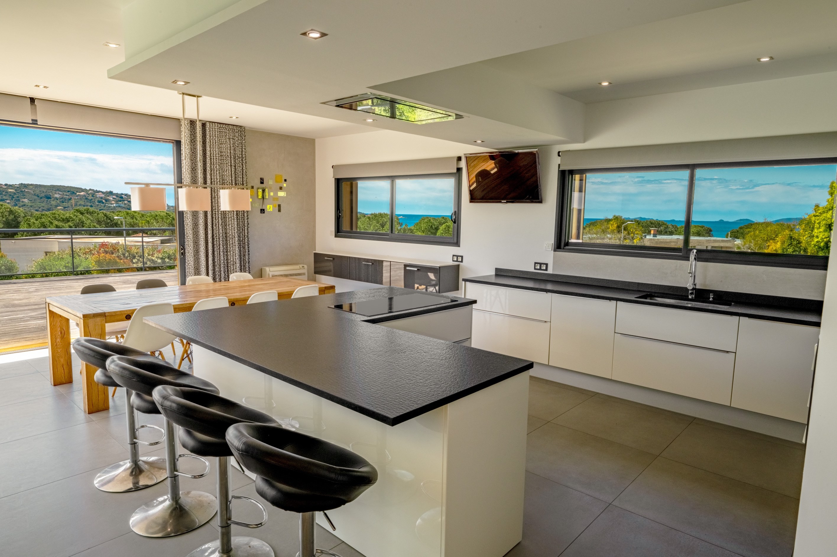  Luxury villa with pool, jacuzzi, sea view and beach on foot - Agosta Beach / Po… - 物件實景